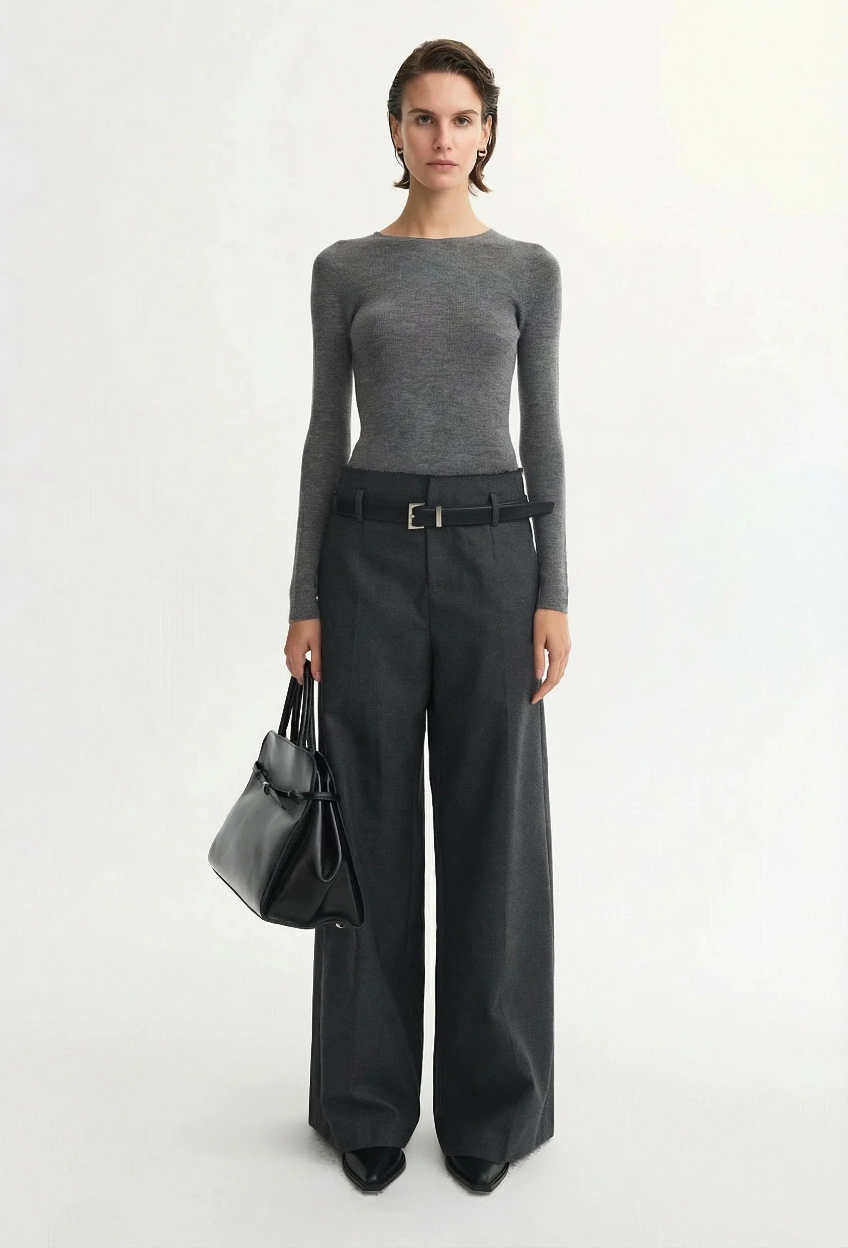 Rib Knit Sweater - Image 2