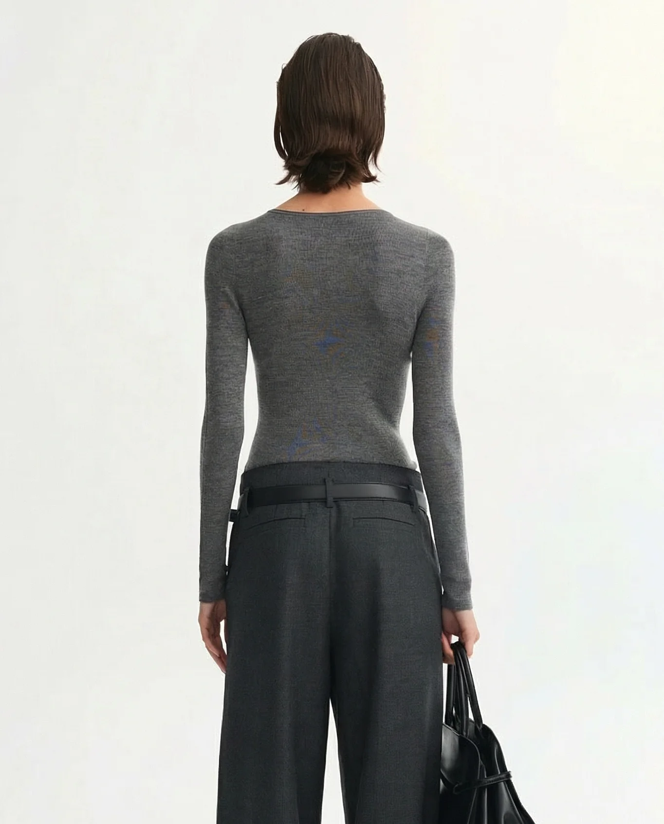Rib Knit Sweater - Image 4