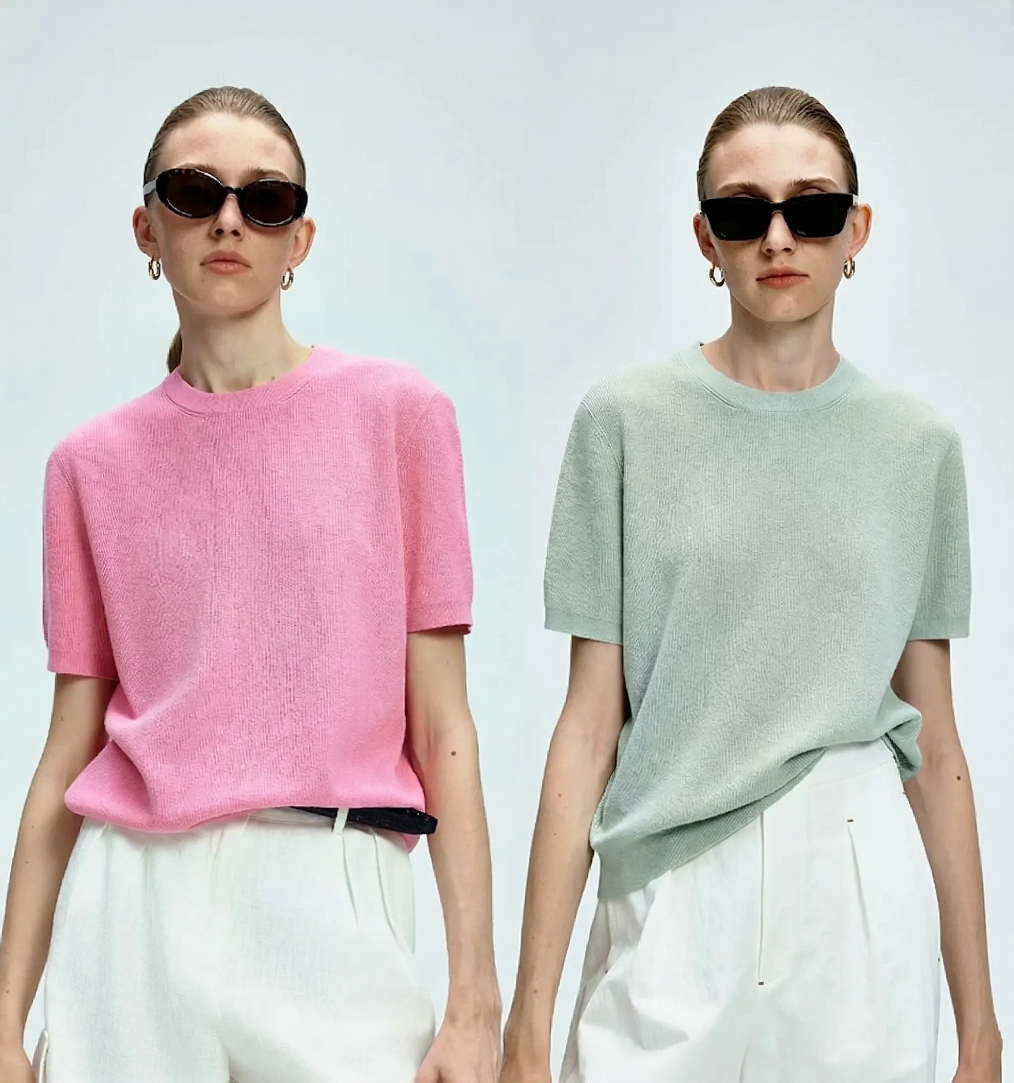 Rib Knit Tee