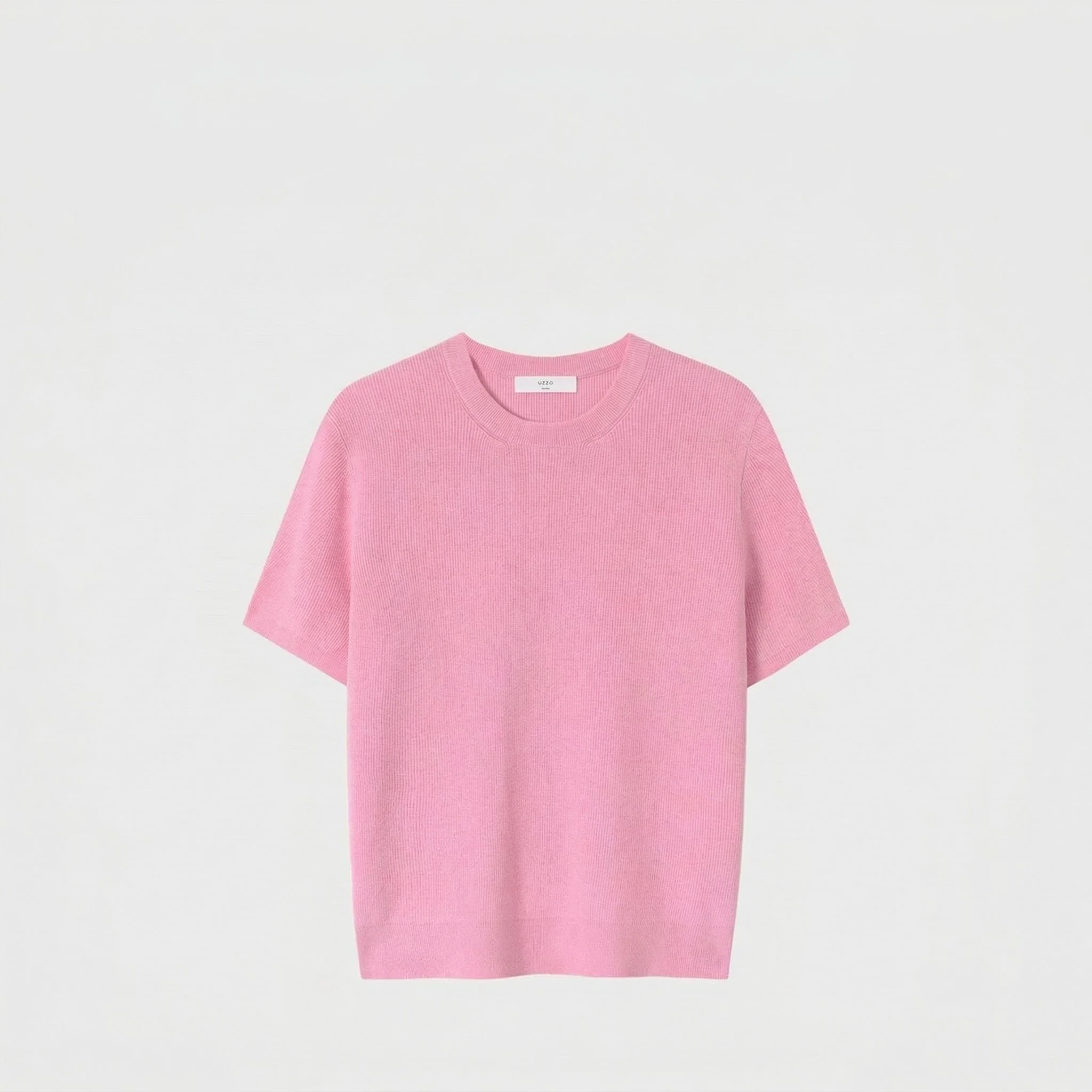 Rib Knit Tee - Image 3