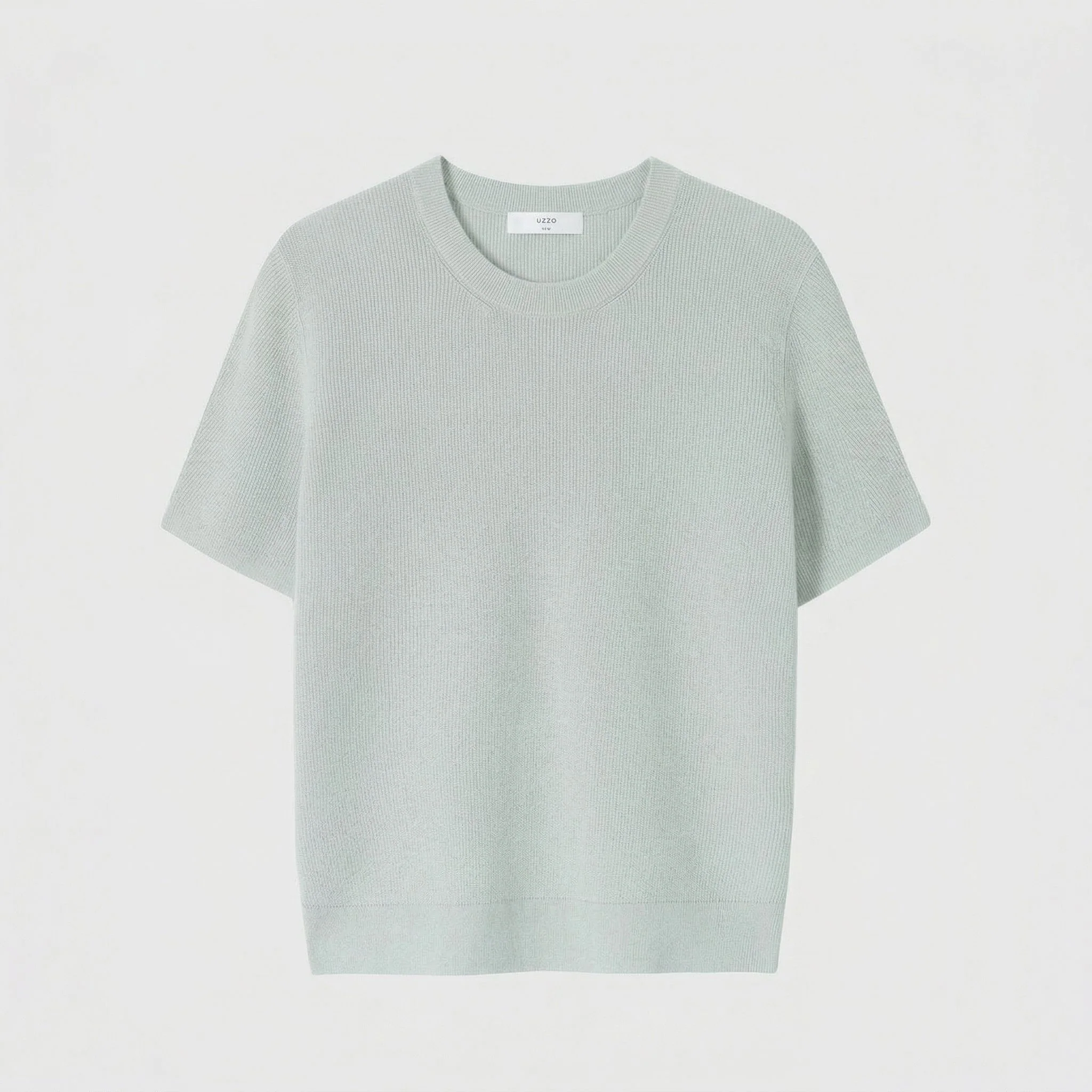 Rib Knit Tee - Image 5