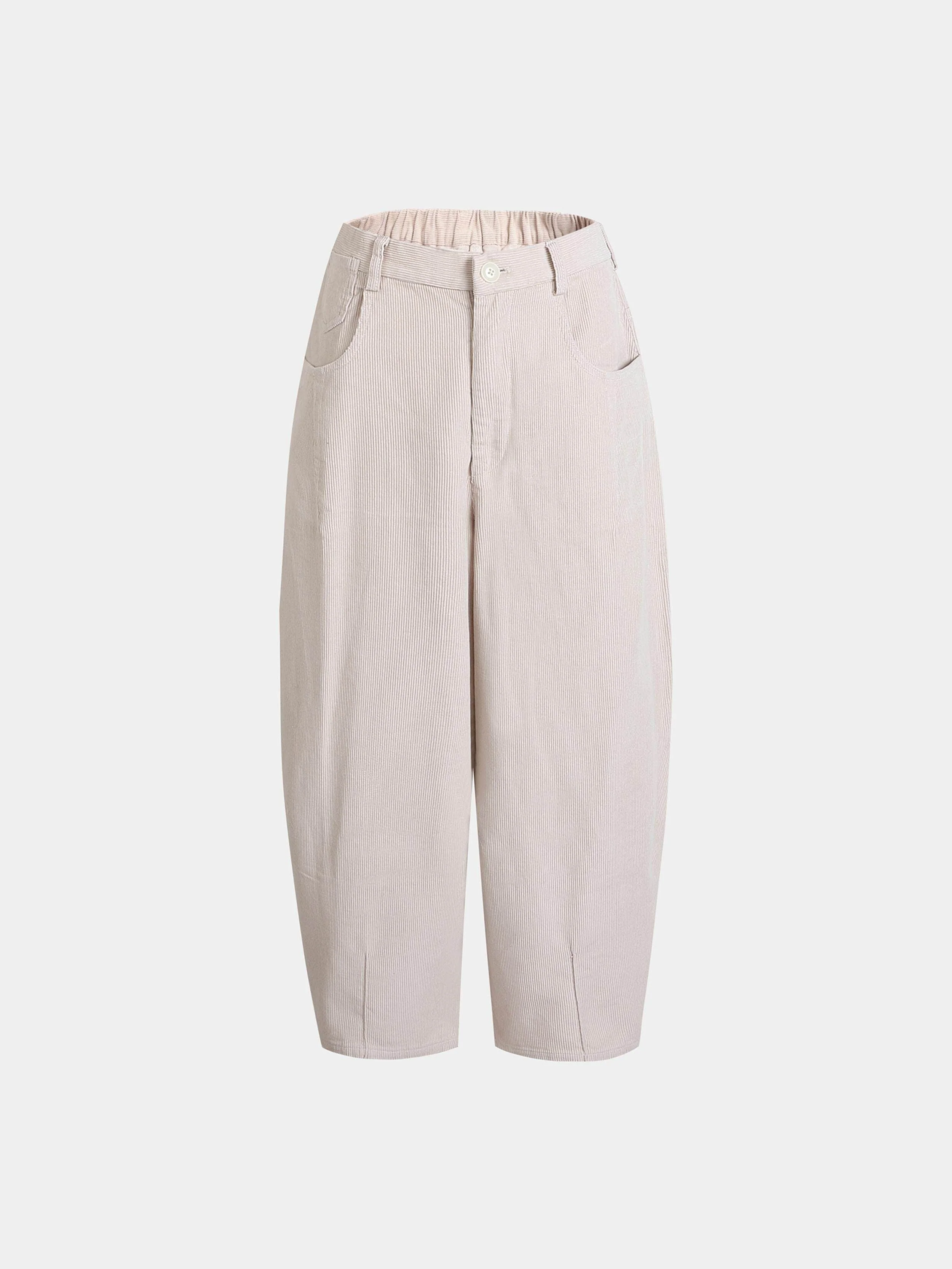 Ribbed Barrel Pants - Image 2