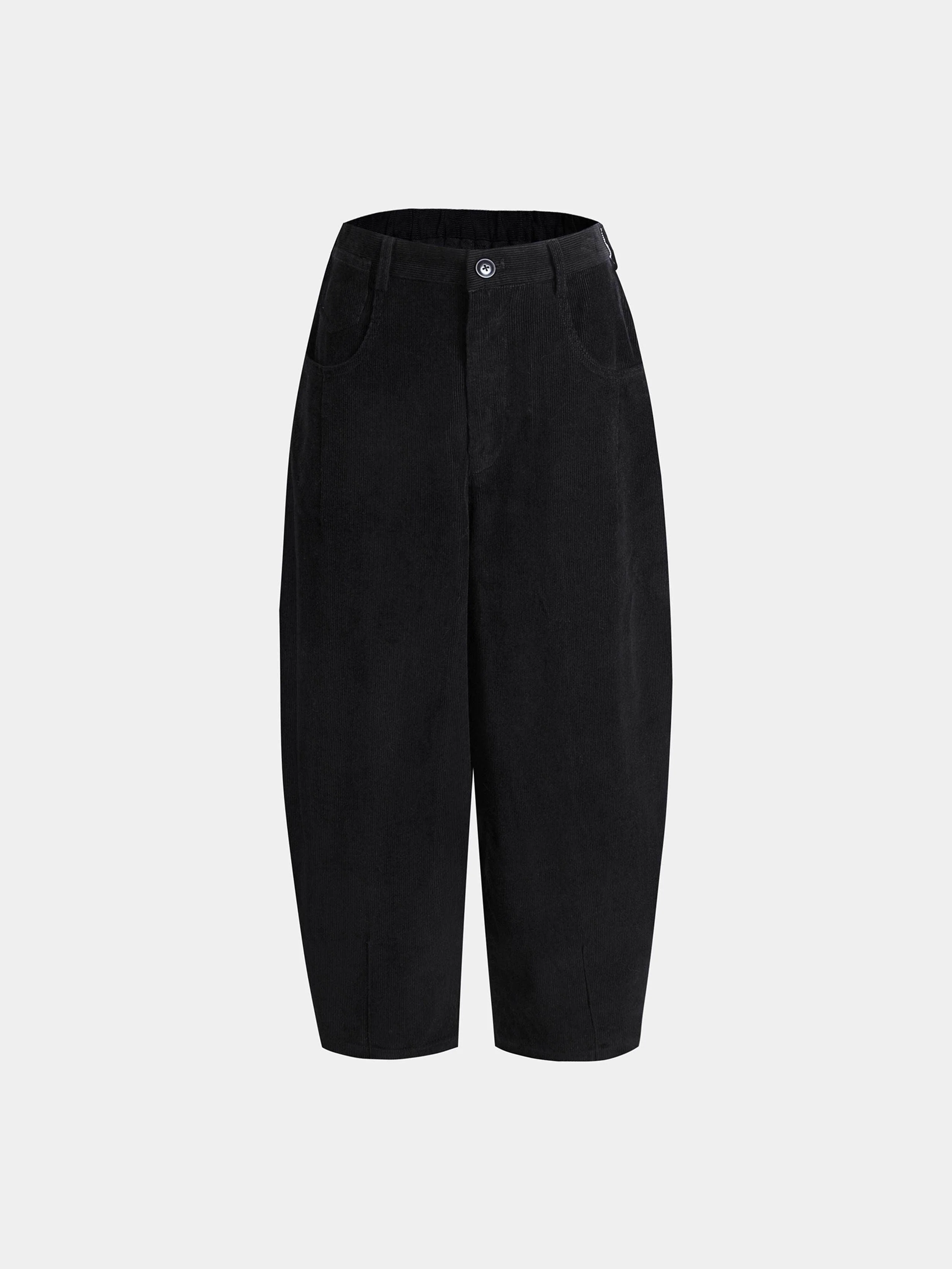 Ribbed Barrel Pants - Image 3