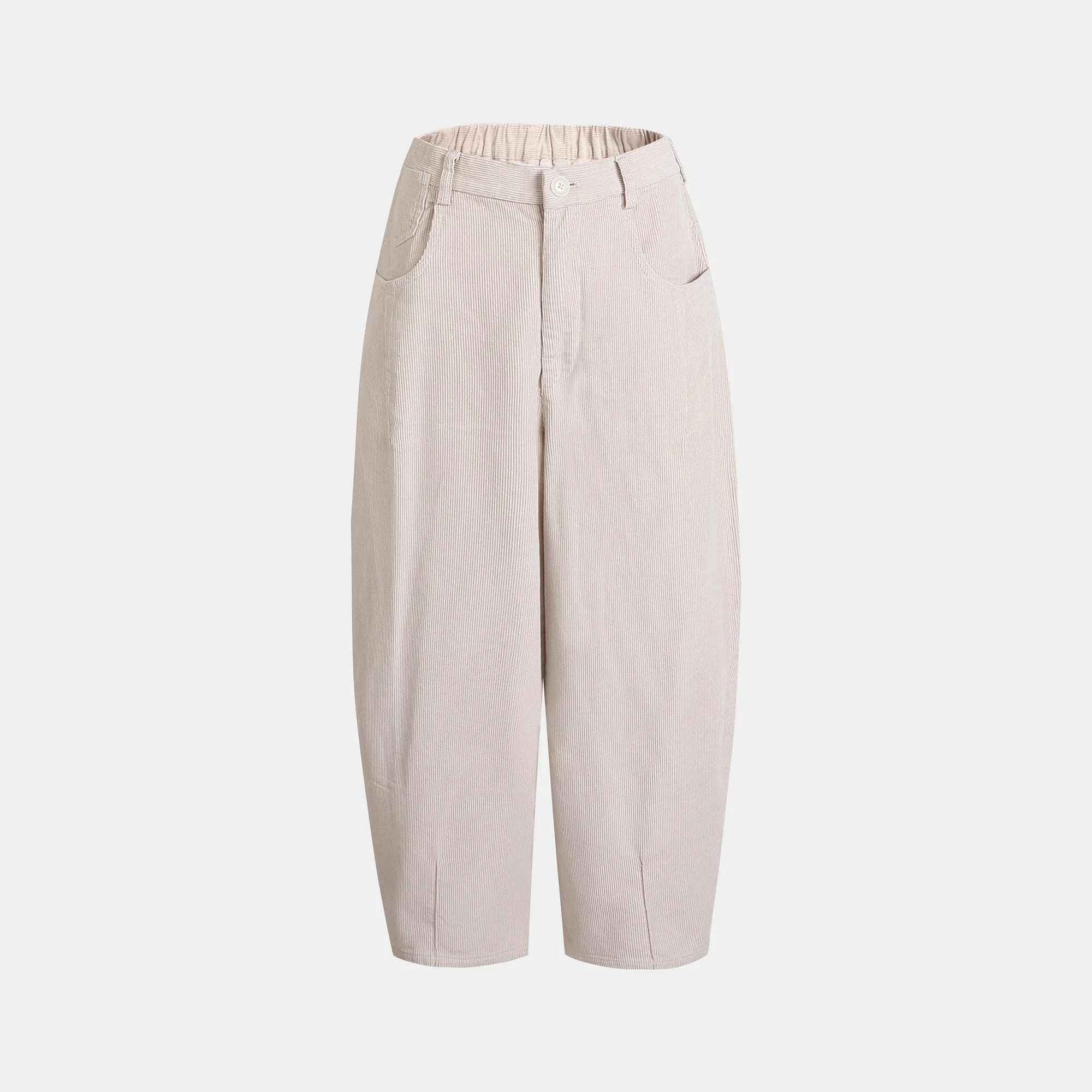 Ribbed Barrel Pants - Image 4
