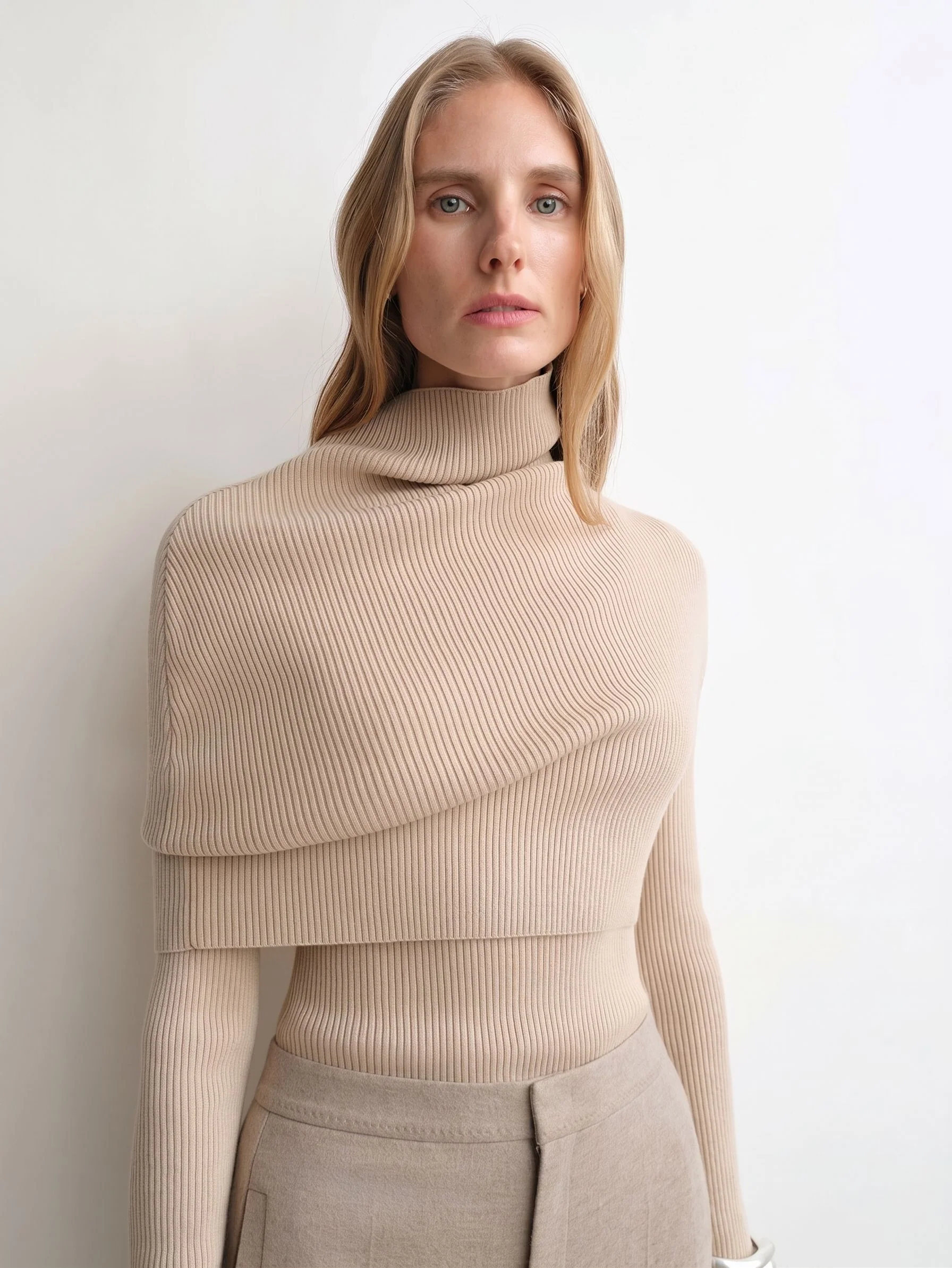 Ribbed Cape Twinset - Image 5