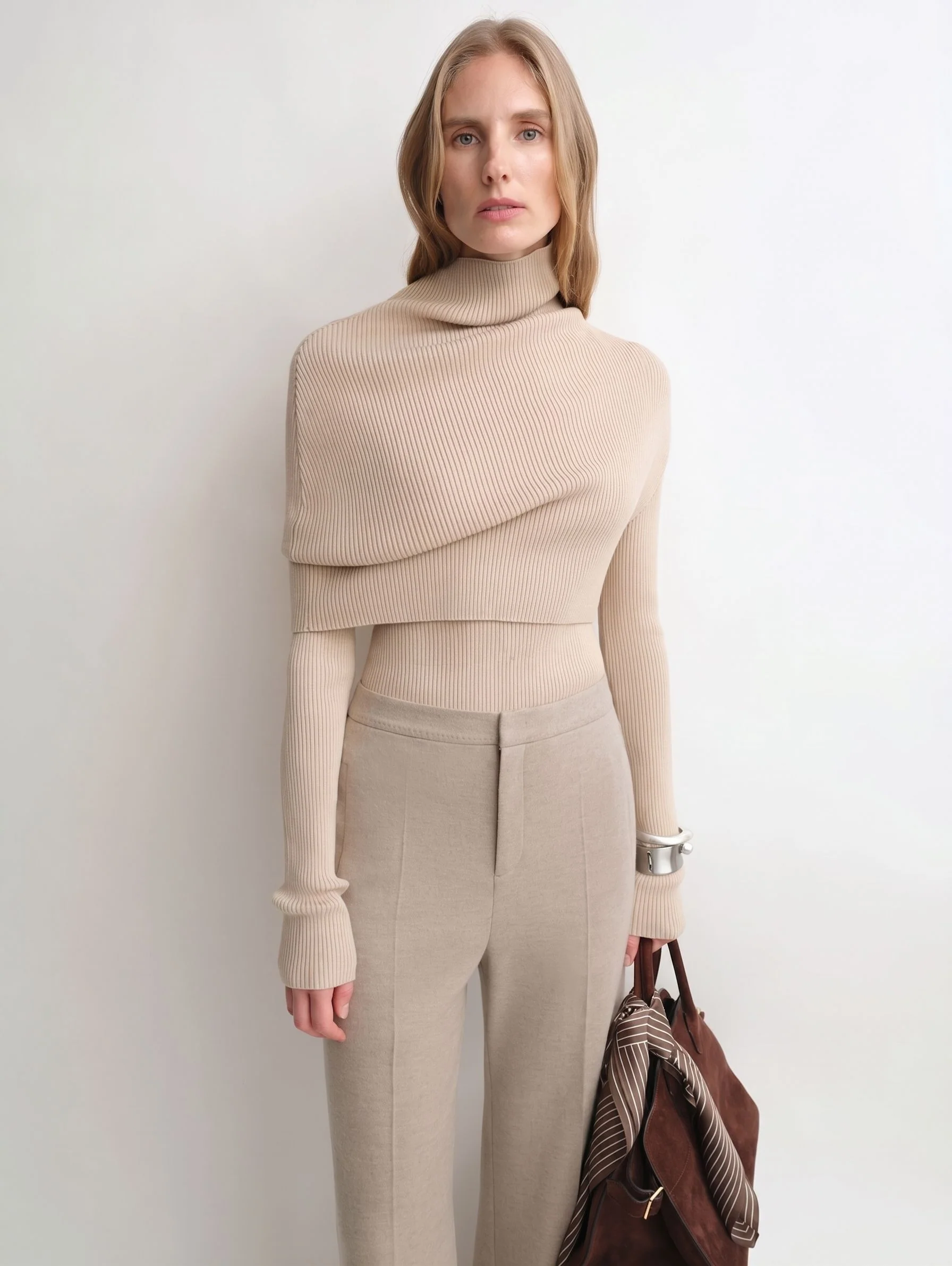 Ribbed Cape Twinset - Image 6