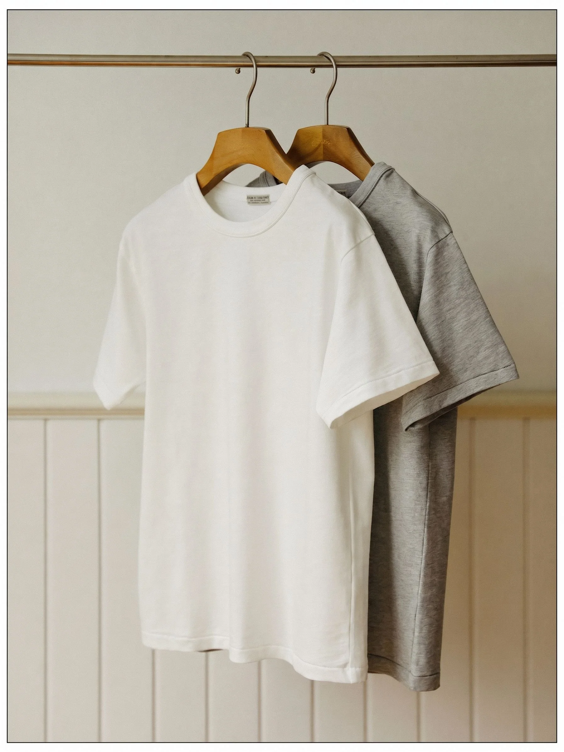Ribbed Crew T-Shirt