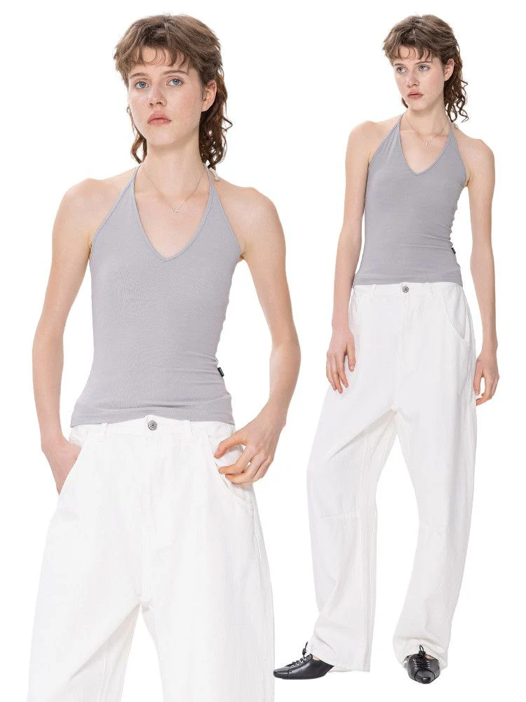 Ribbed Halter Tank - Image 3