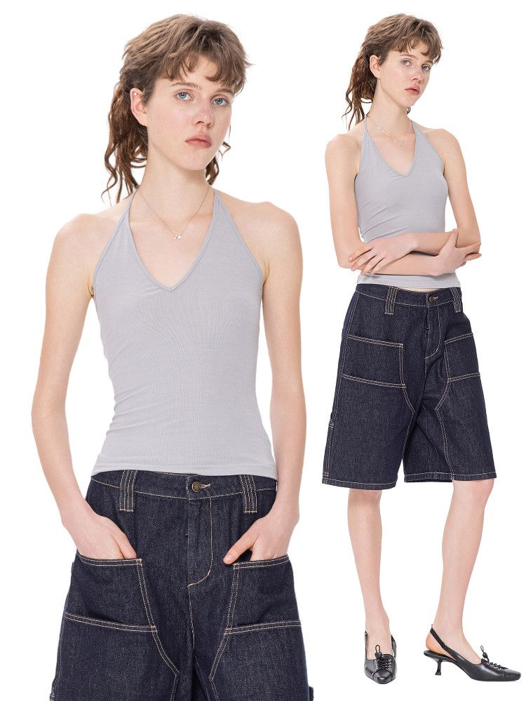 Ribbed Halter Tank - Image 5