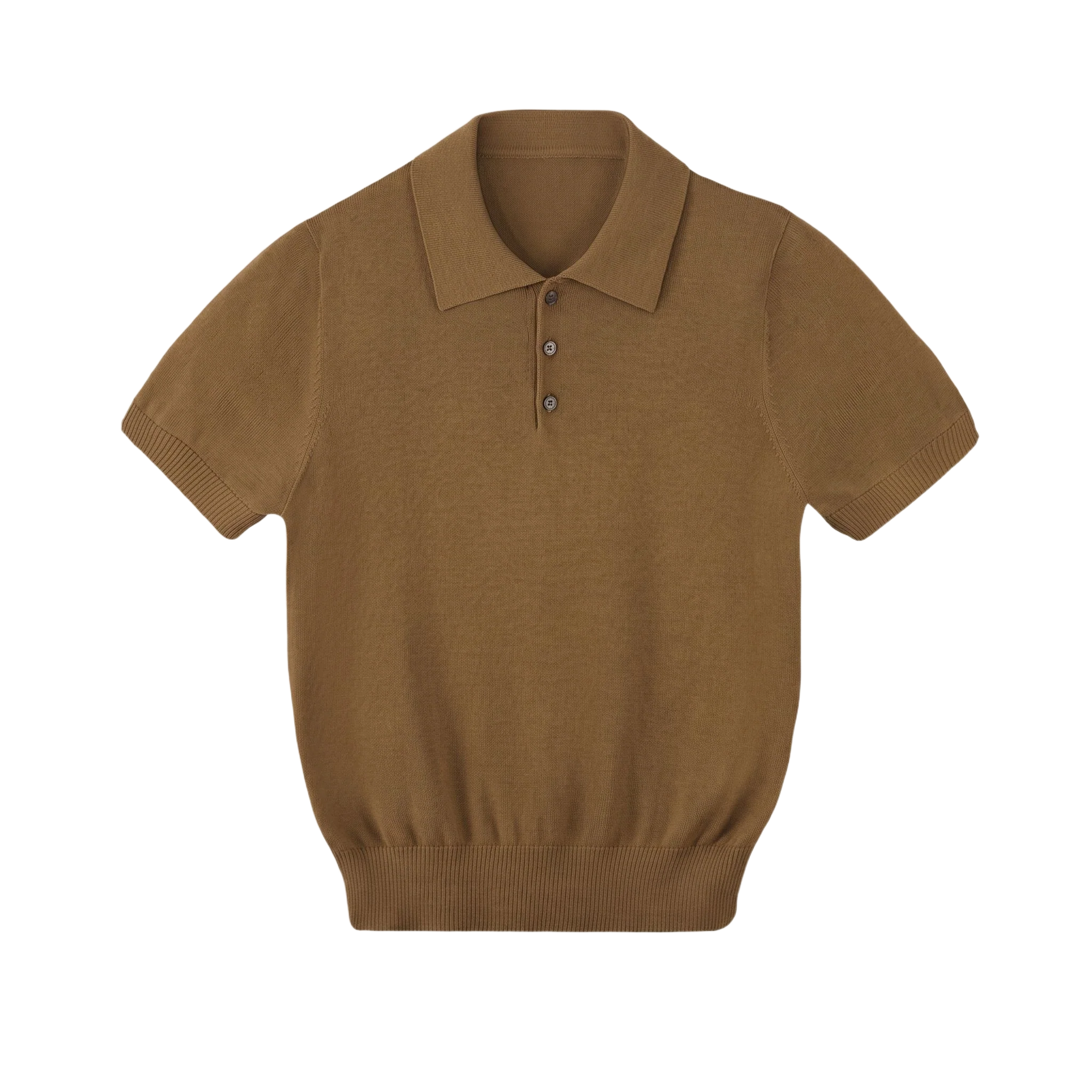 Ribbed Hem Polo - Image 10