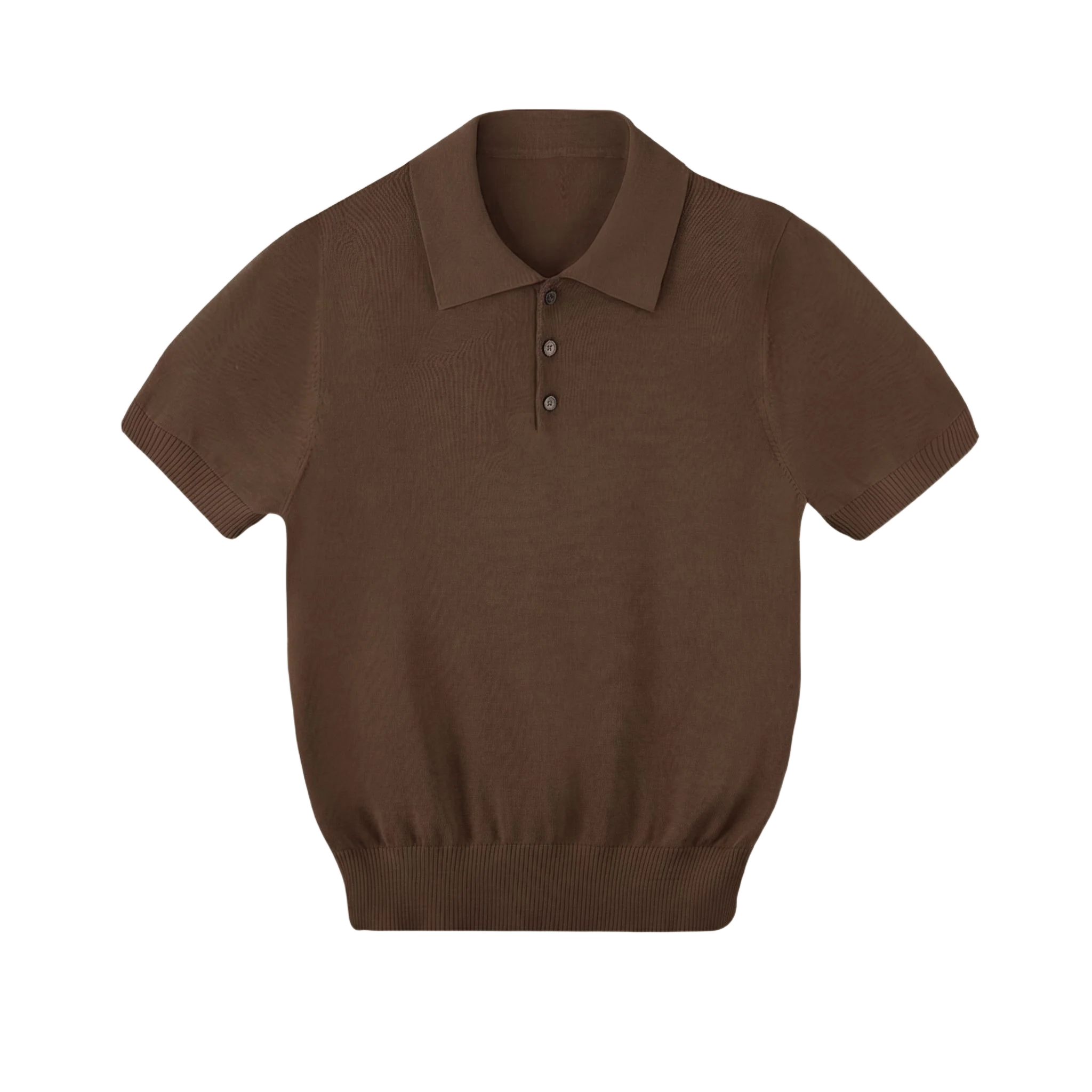 Ribbed Hem Polo - Image 7