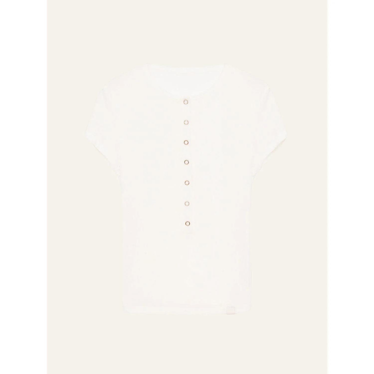 Ribbed Henley Tee - Image 11