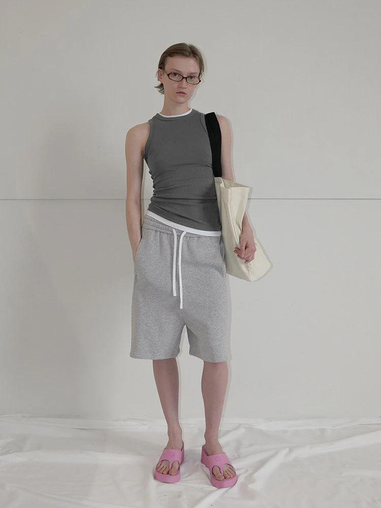 Ribbed High-Neck Tank - Image 4