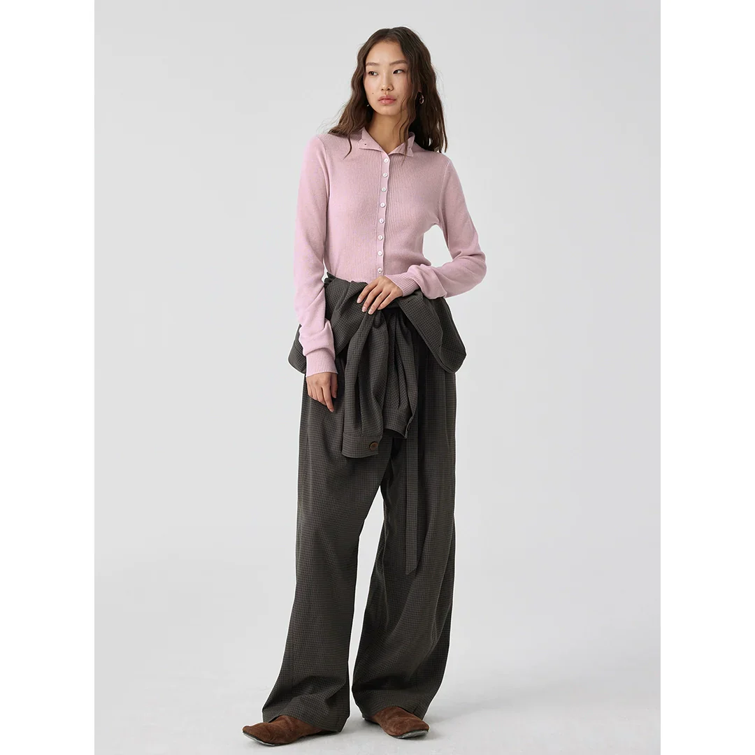Ribbed Knit Cardigan - Image 2