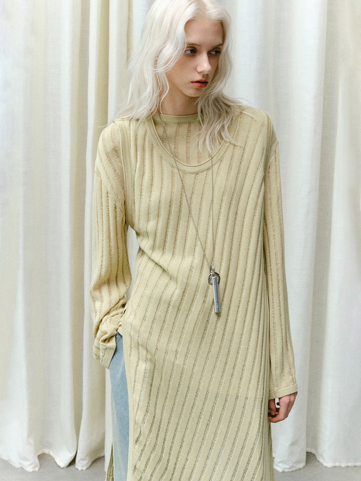 Ribbed Knit Dress