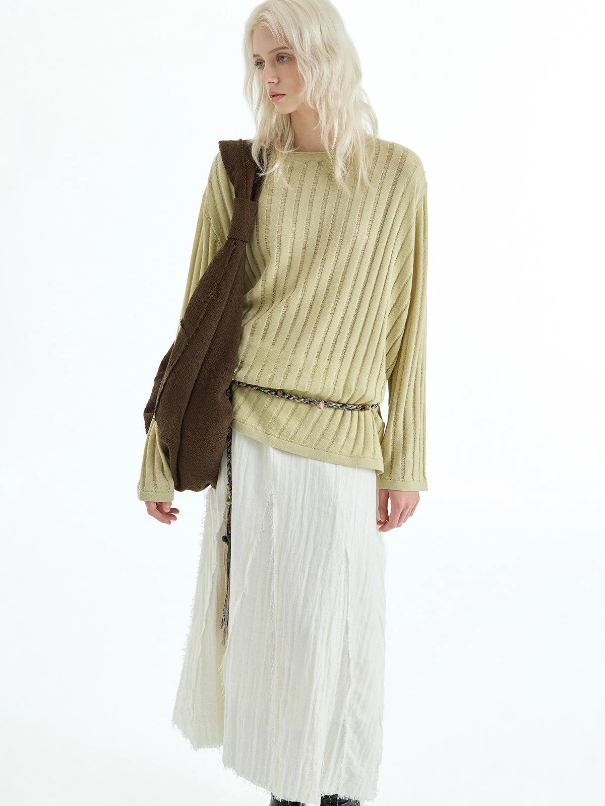 Ribbed Knit Dress - Image 3