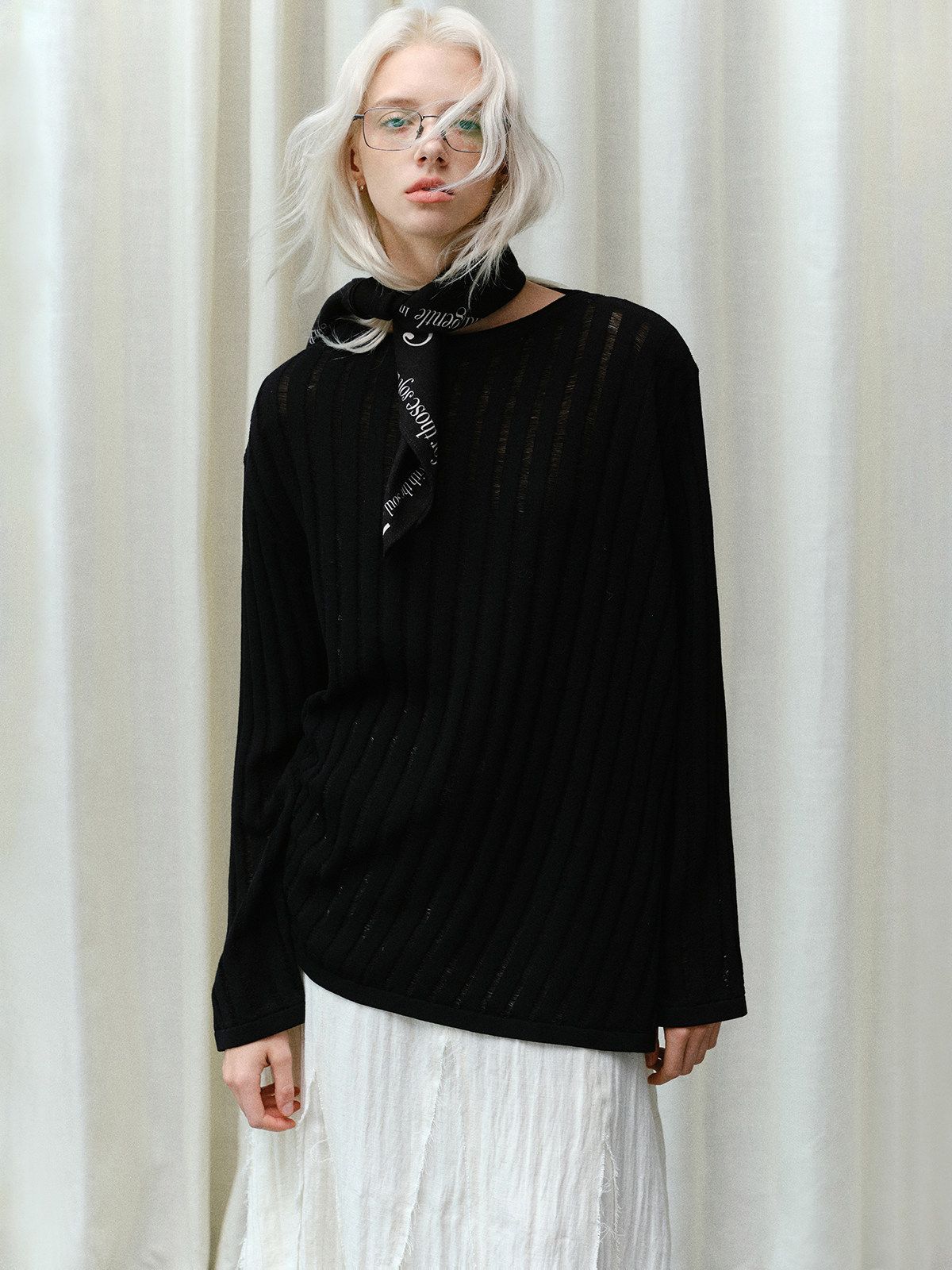 Ribbed Knit Dress - Image 5