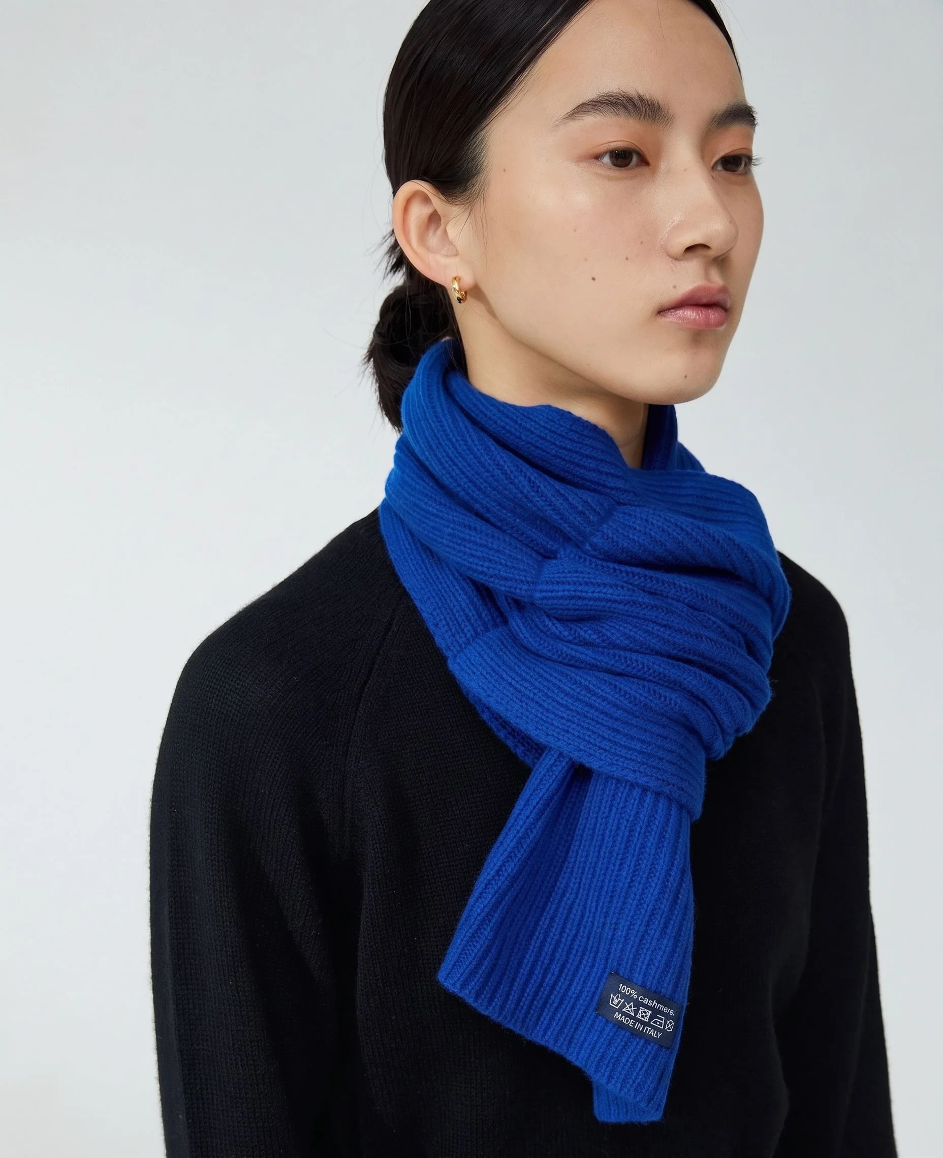 Ribbed Knit Scarf - Image 2