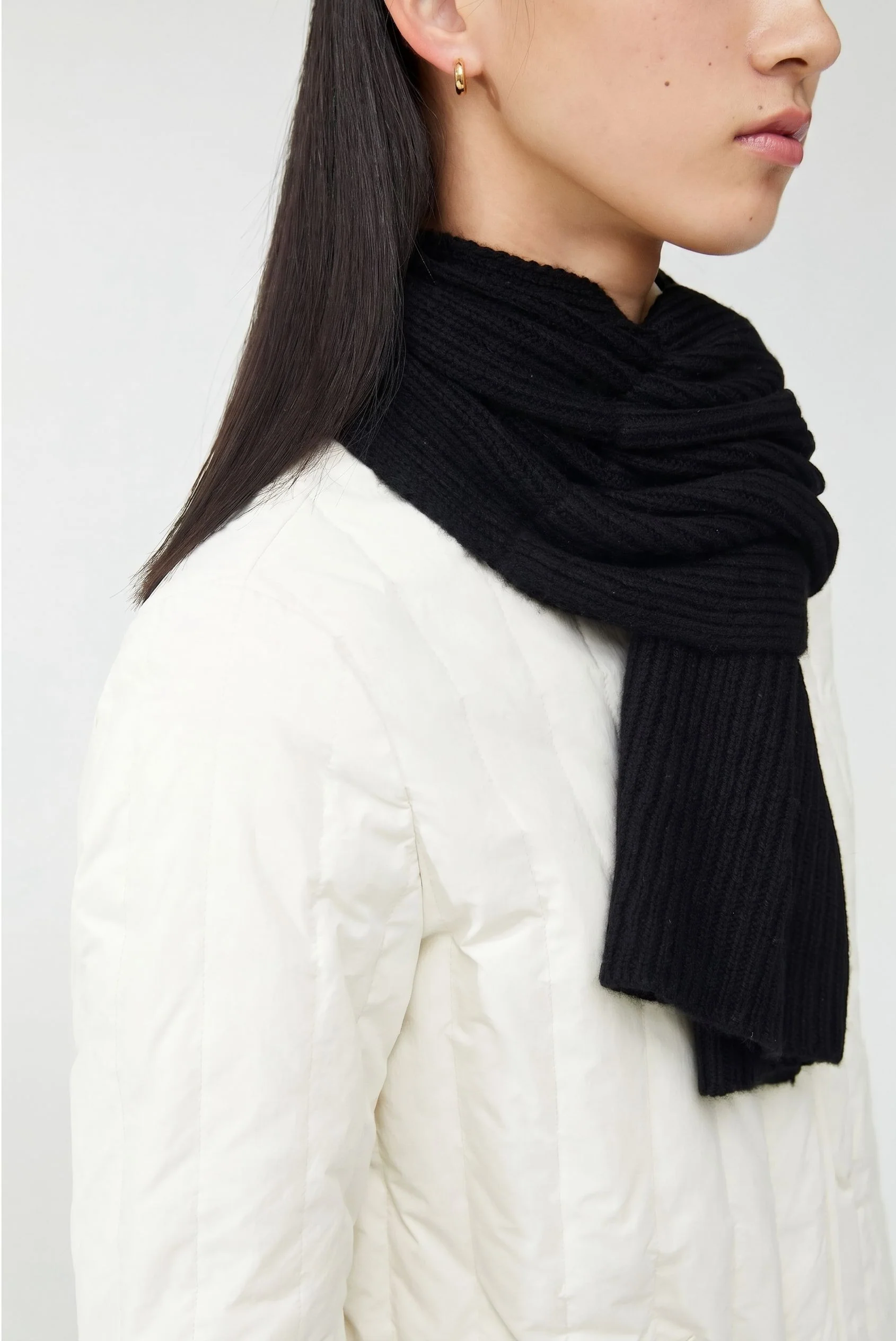Ribbed Knit Scarf - Image 6