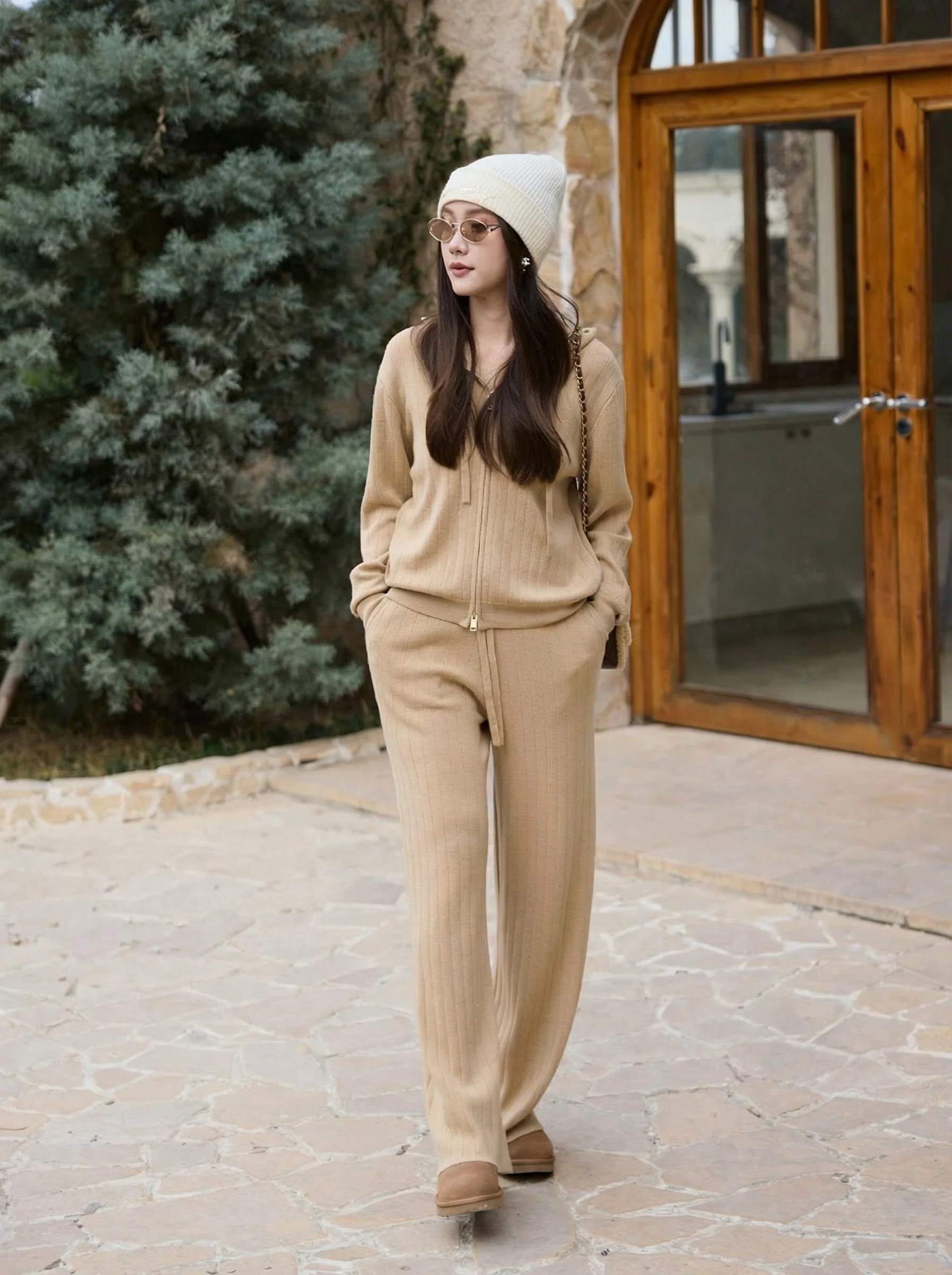 Ribbed Knit Set - Image 3