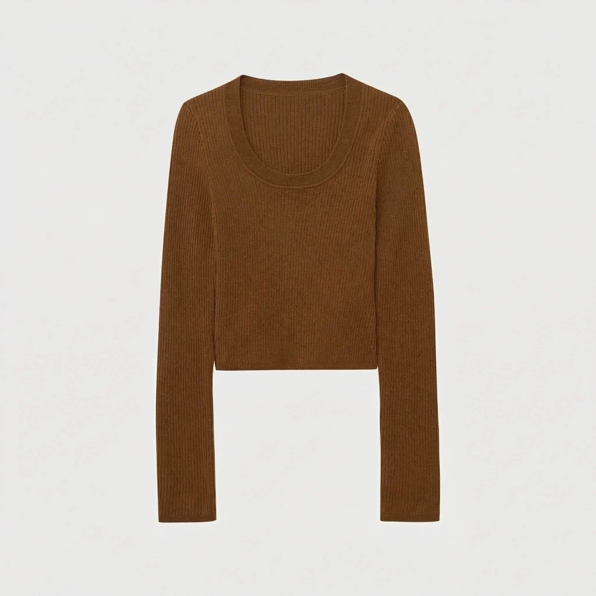 Ribbed Knit Sweater - Image 2