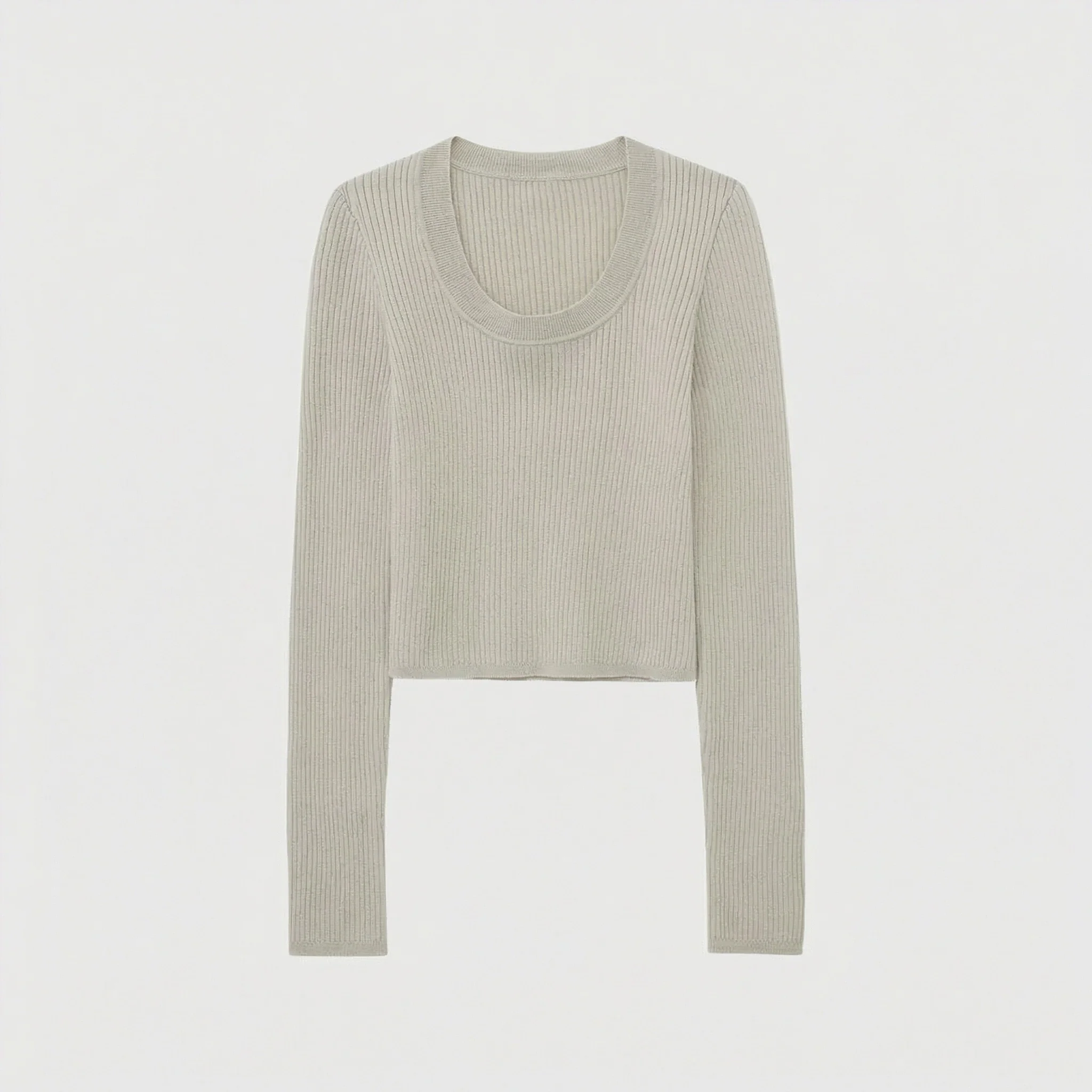 Ribbed Knit Sweater - Image 5