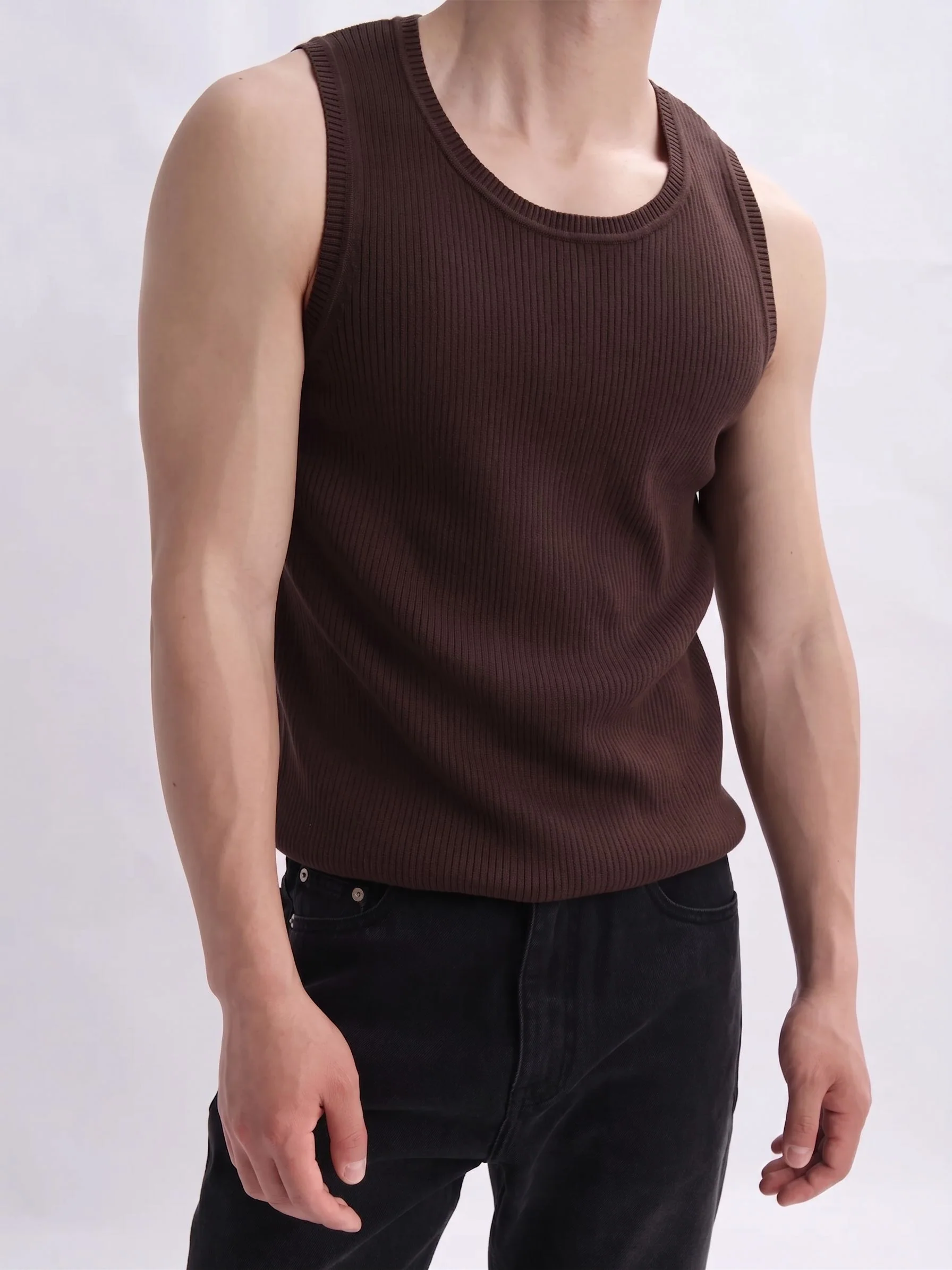 Ribbed Knit Tank - Image 2