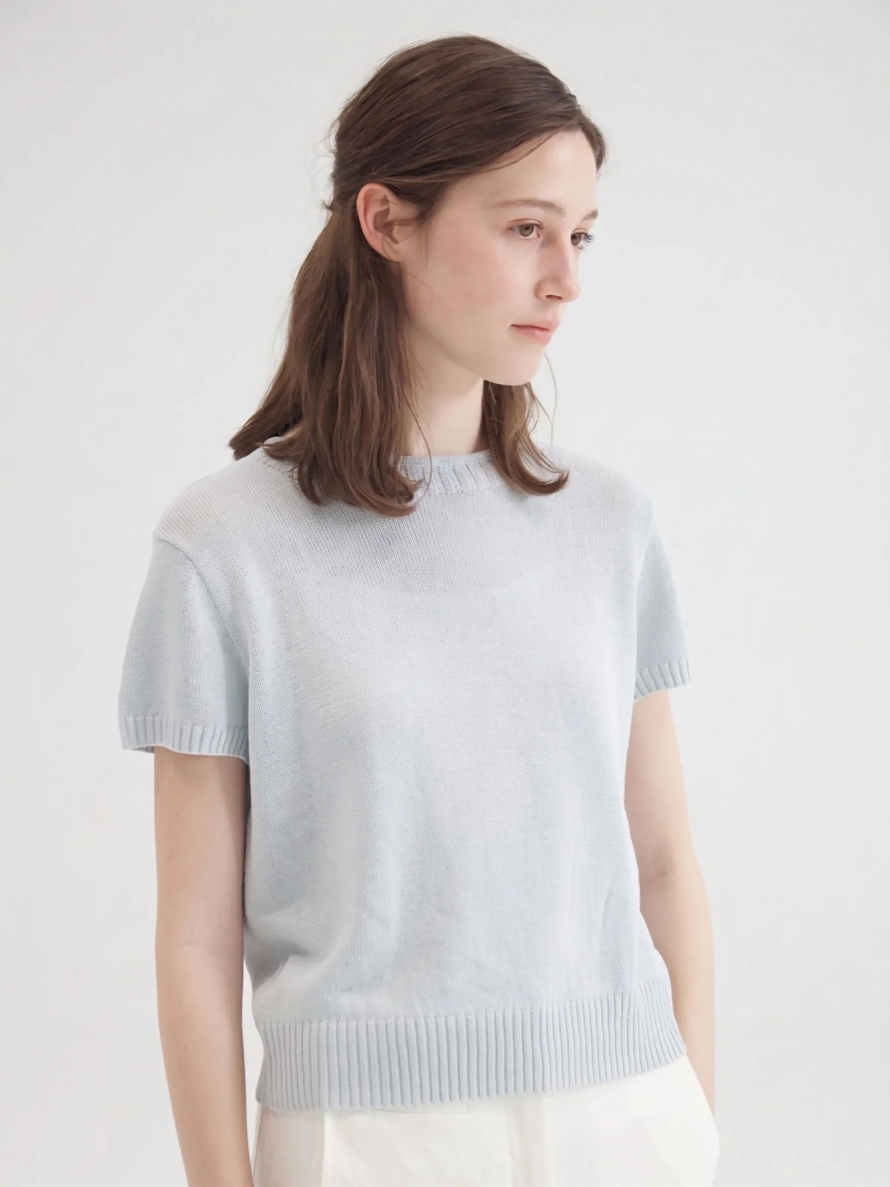 Ribbed Knit Tee - Image 3