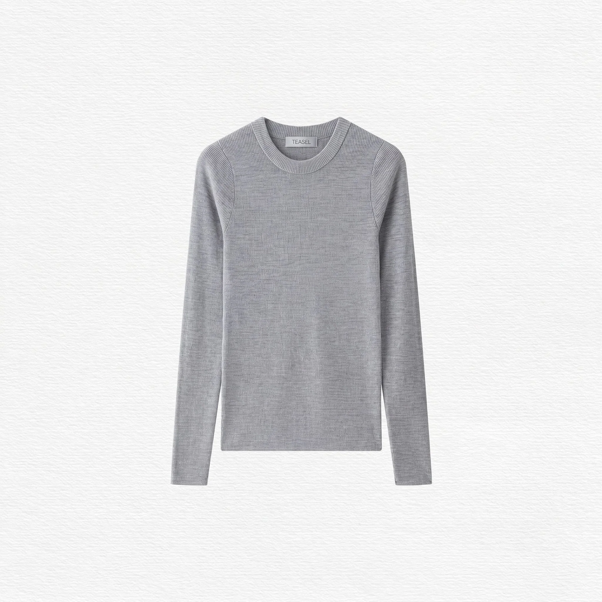 Ribbed Knit Top - Image 12