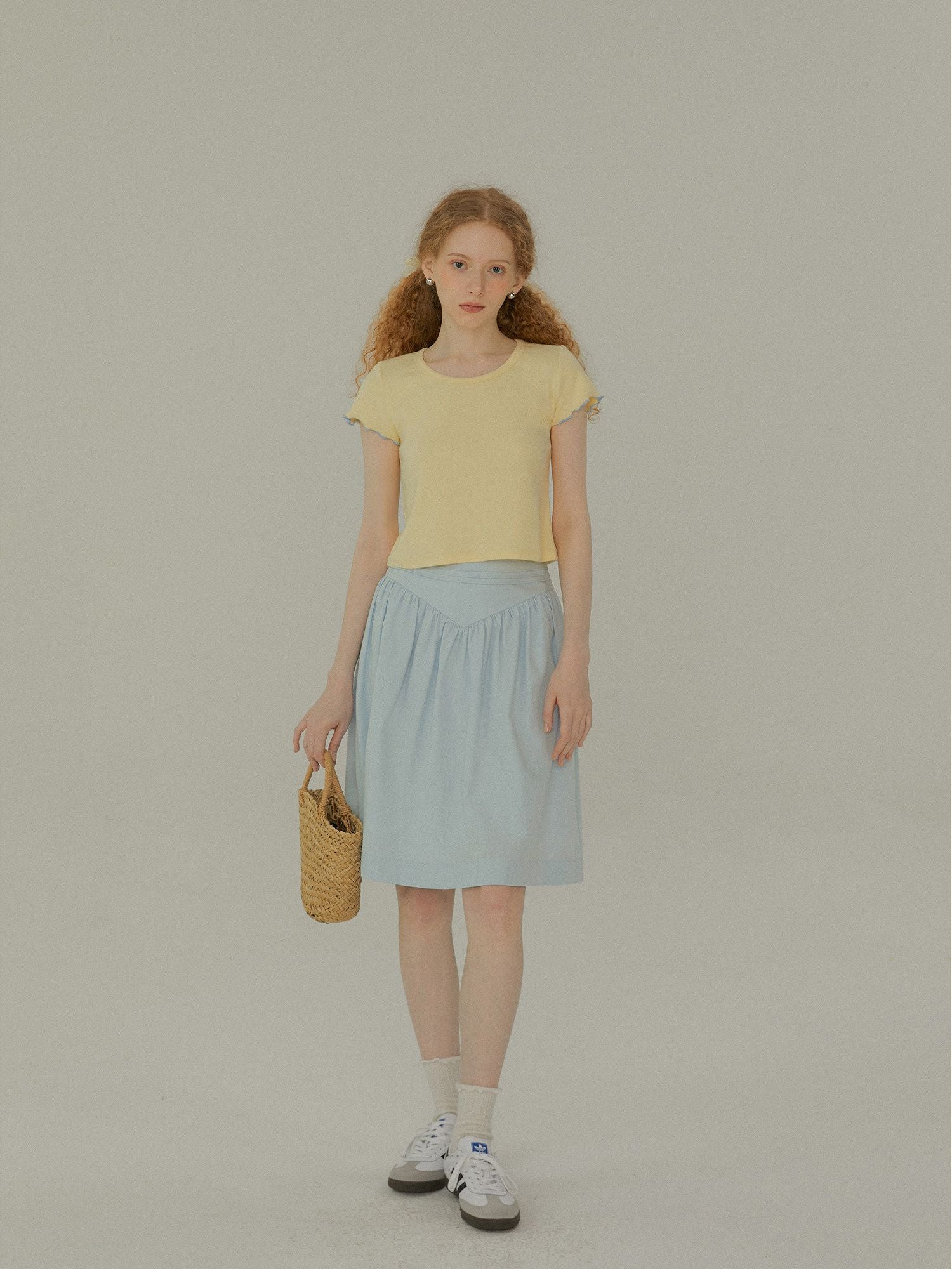 Ribbed Lettuce Tee - Image 5