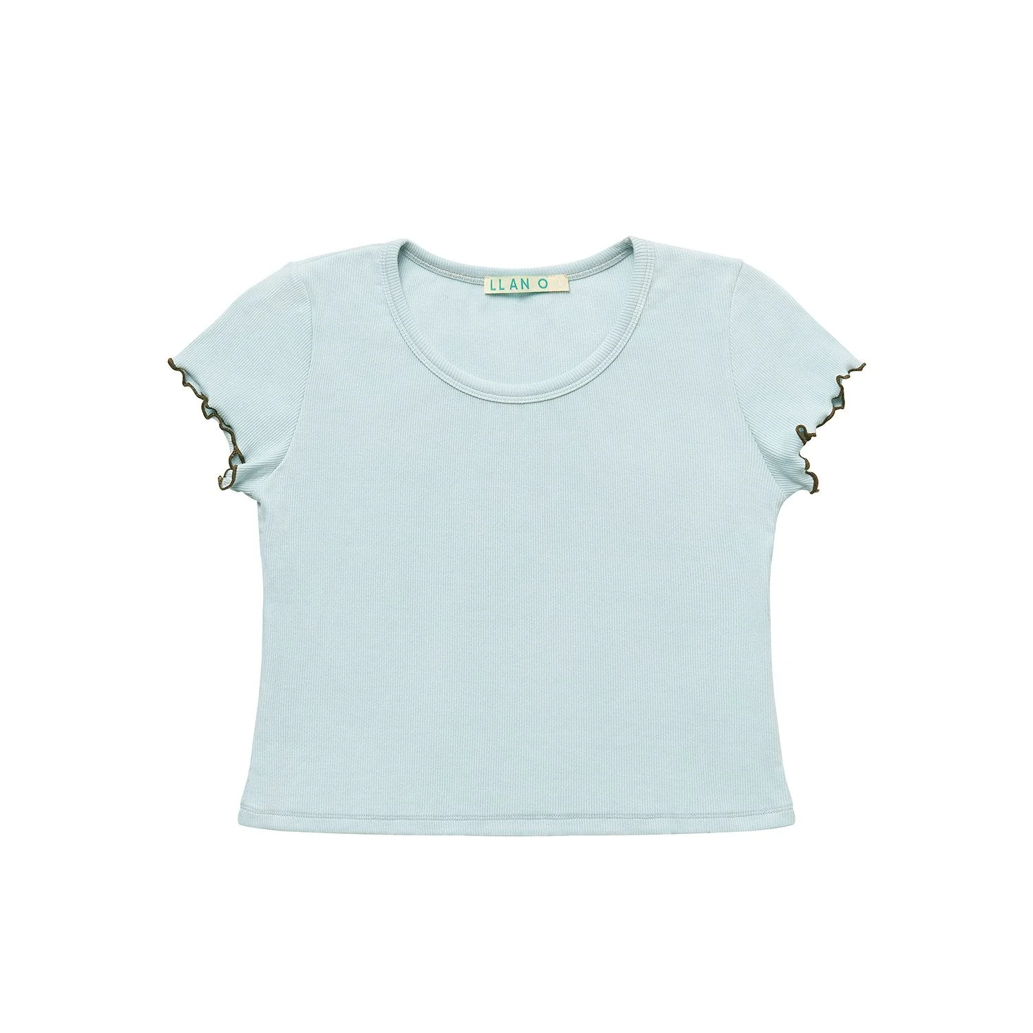 Ribbed Lettuce Tee - Image 6