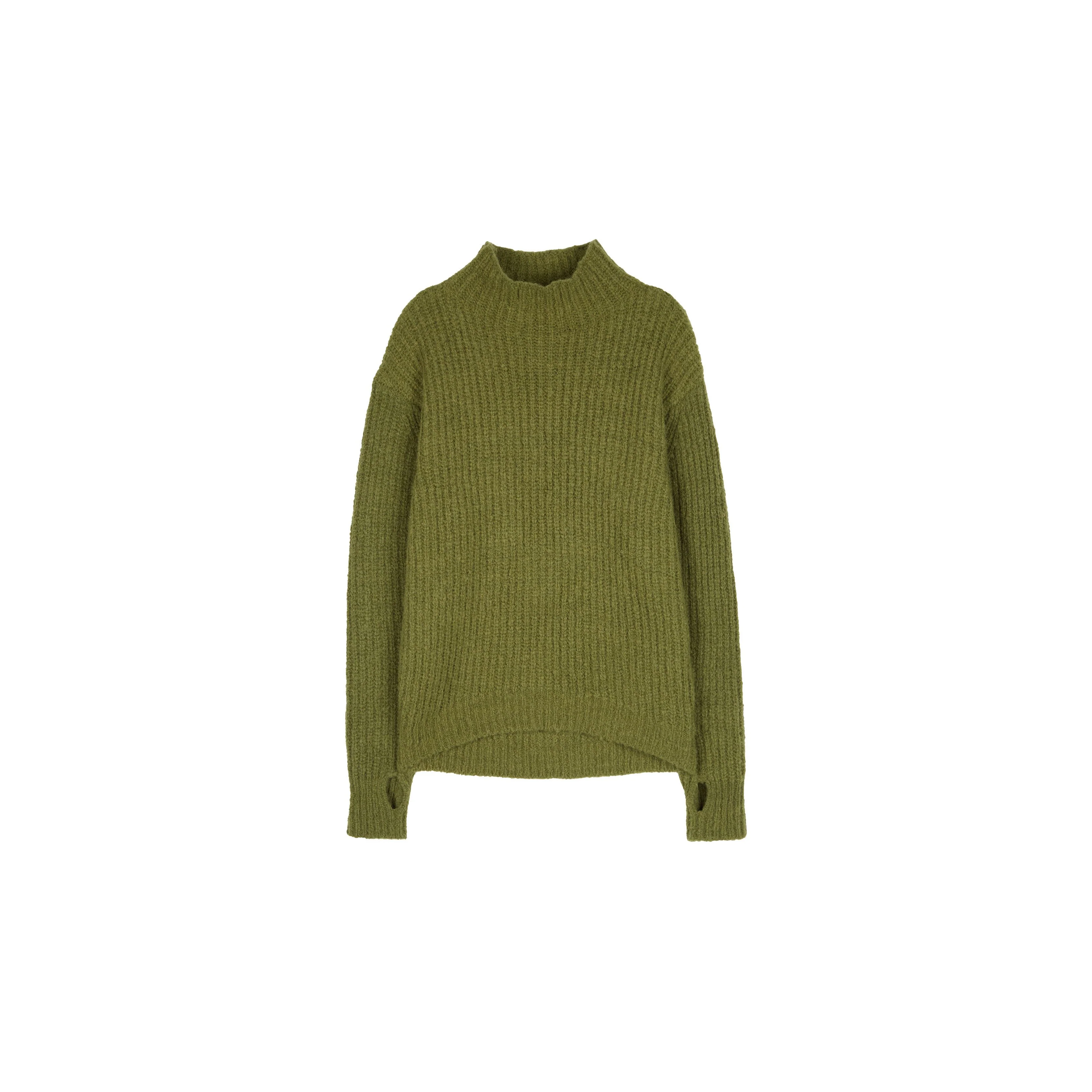 Ribbed Mockneck Sweater - Image 3