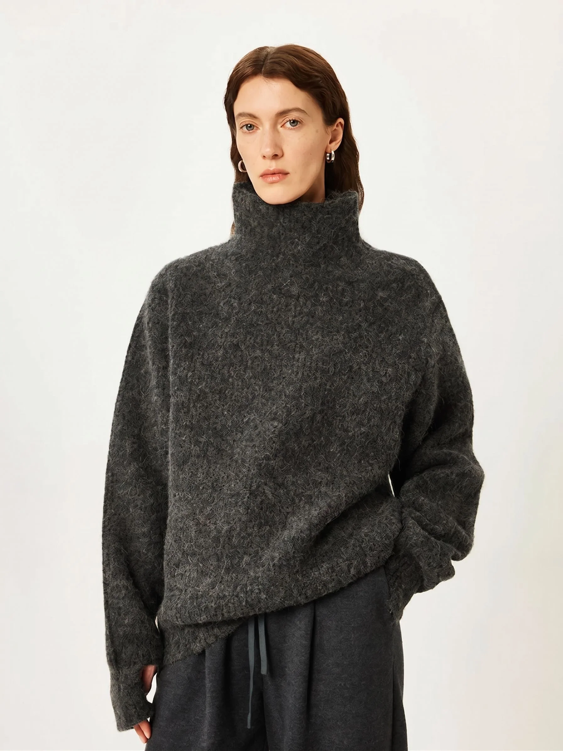 Ribbed Mockneck Sweater - Image 4