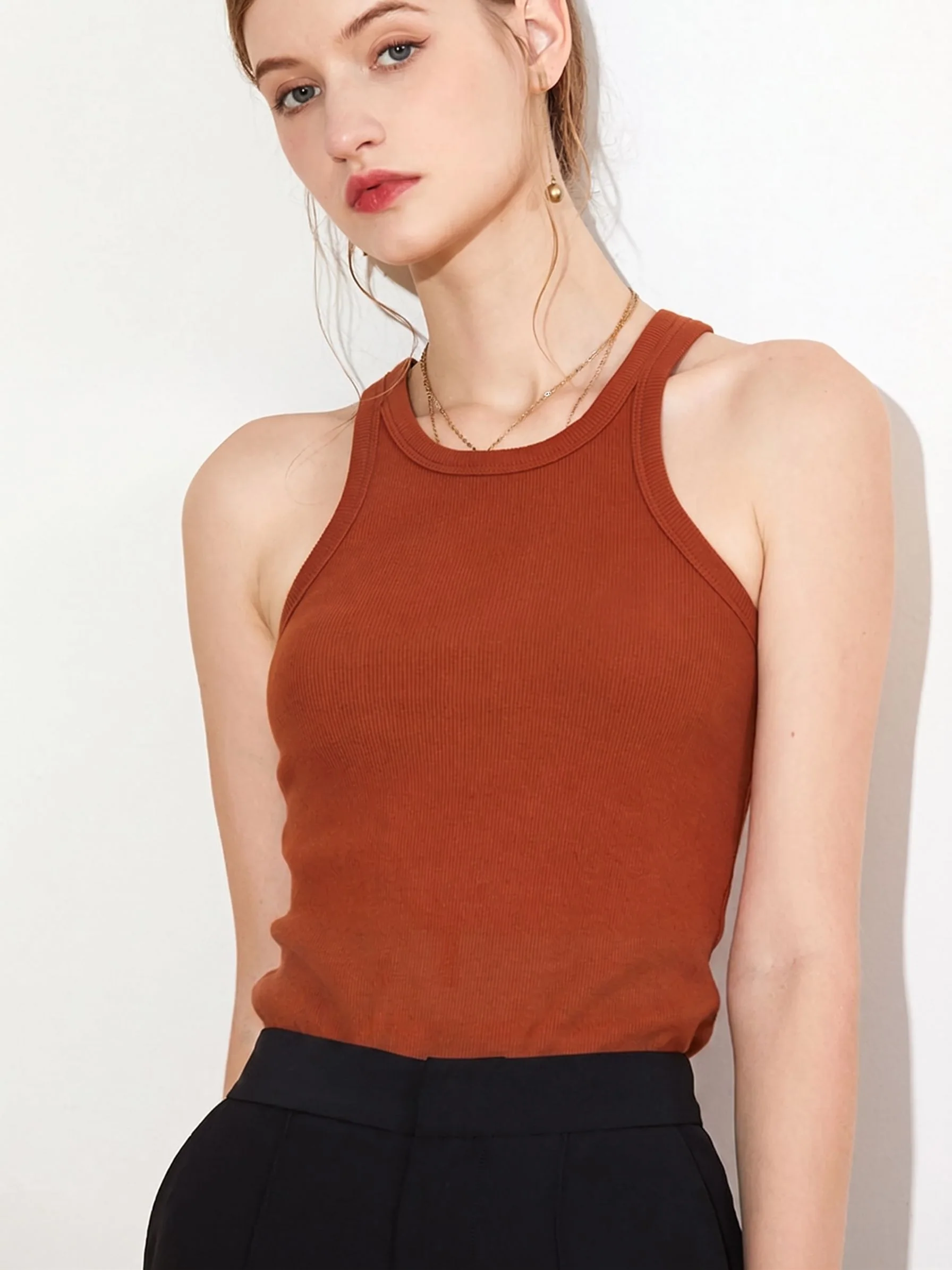 Ribbed Racer Tank - Image 5