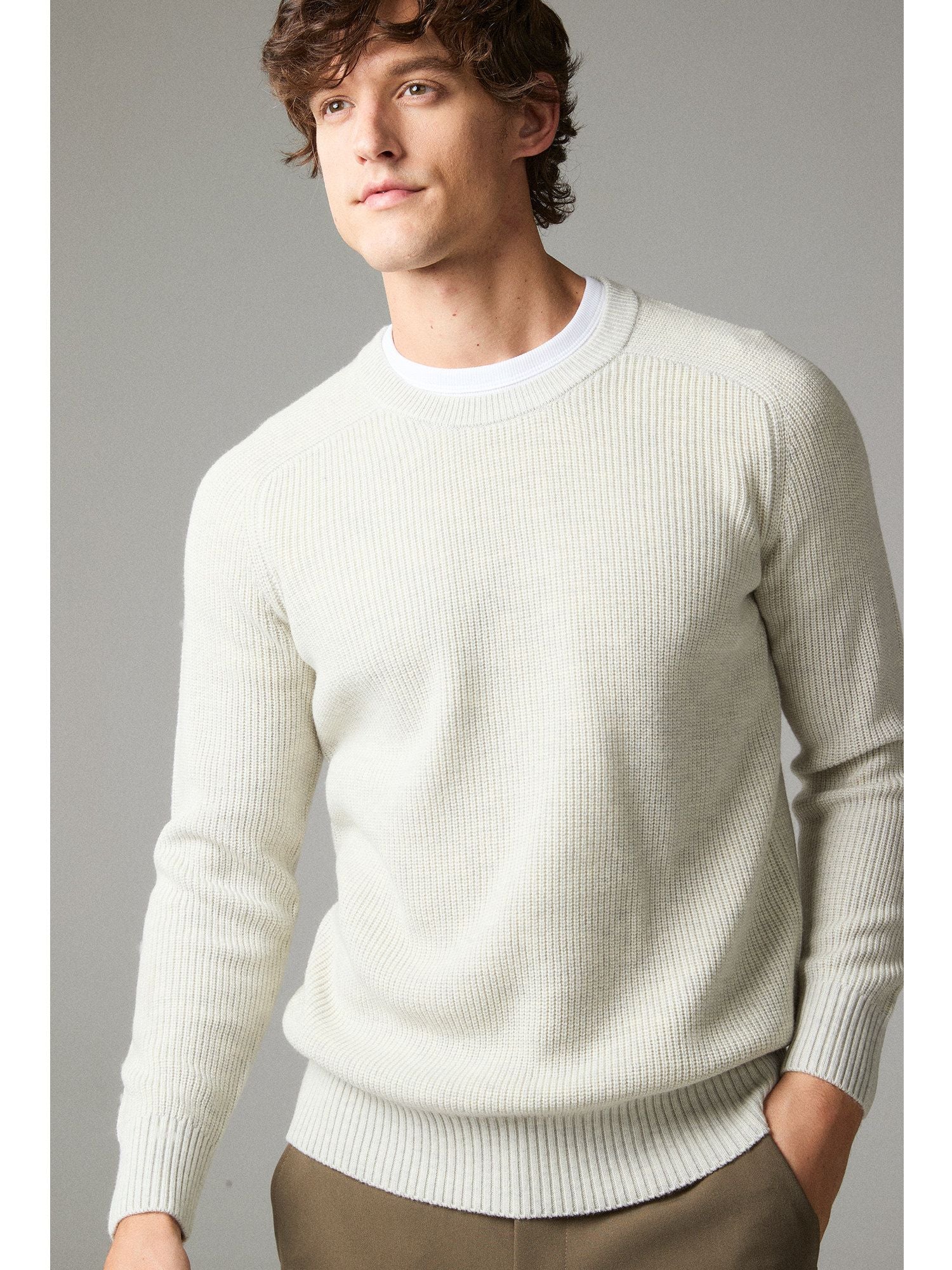 Ribbed Raglan Sweater - Image 3