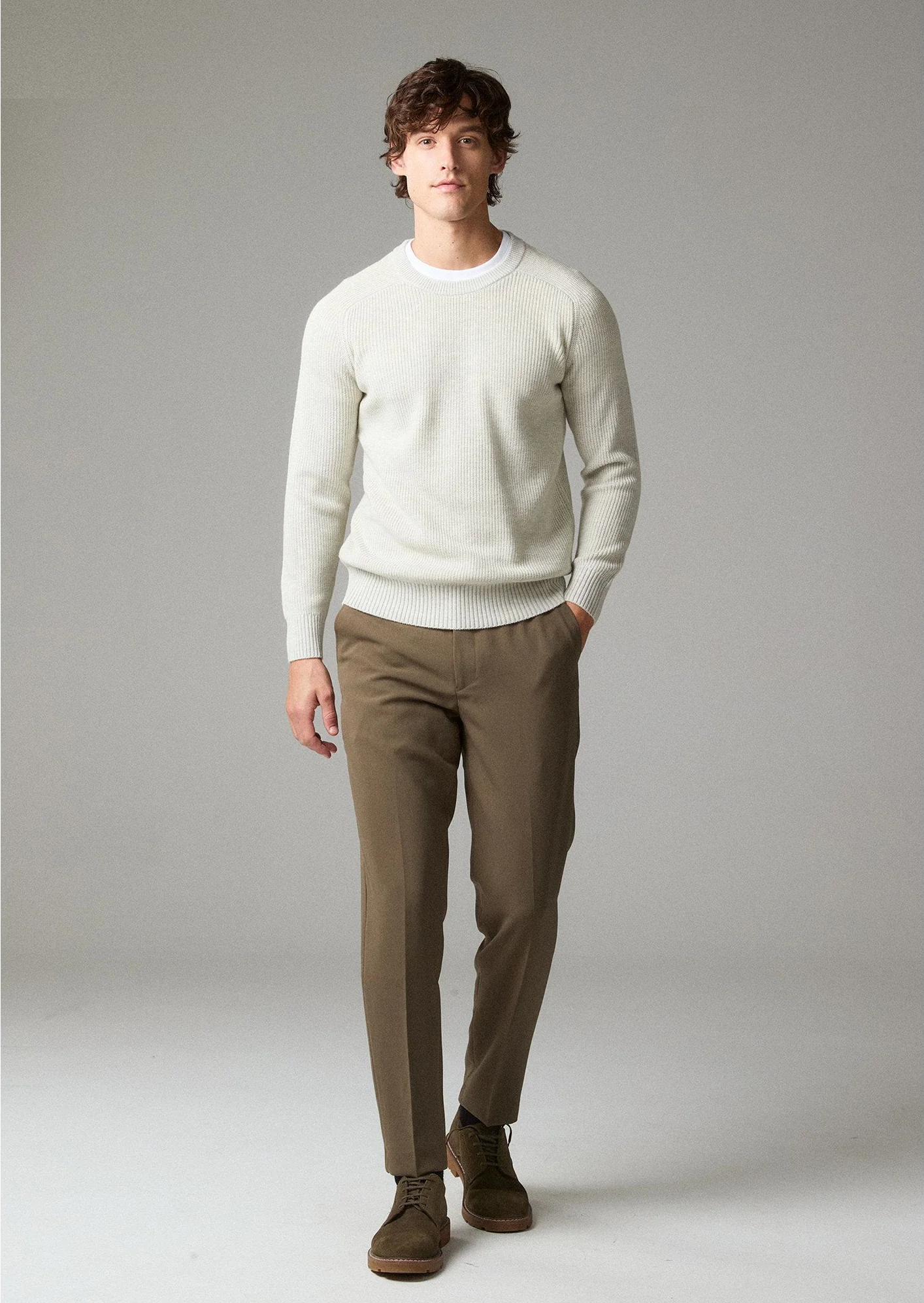 Ribbed Raglan Sweater - Image 6