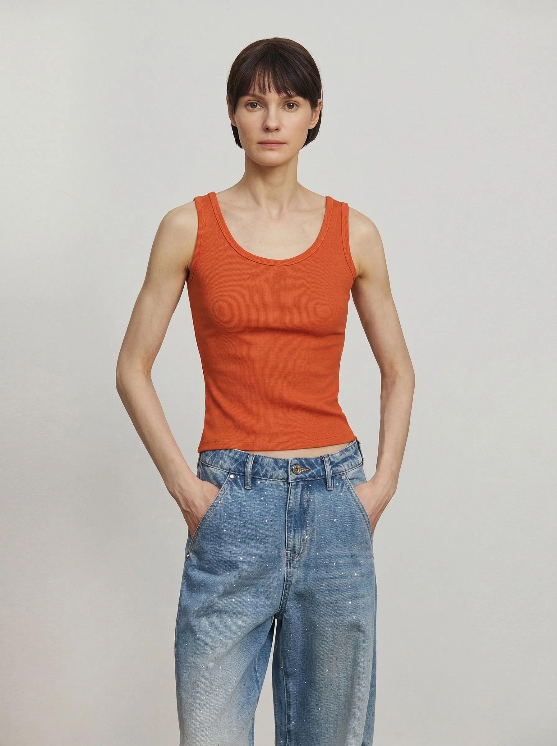 Ribbed Scoop Tank - Image 5
