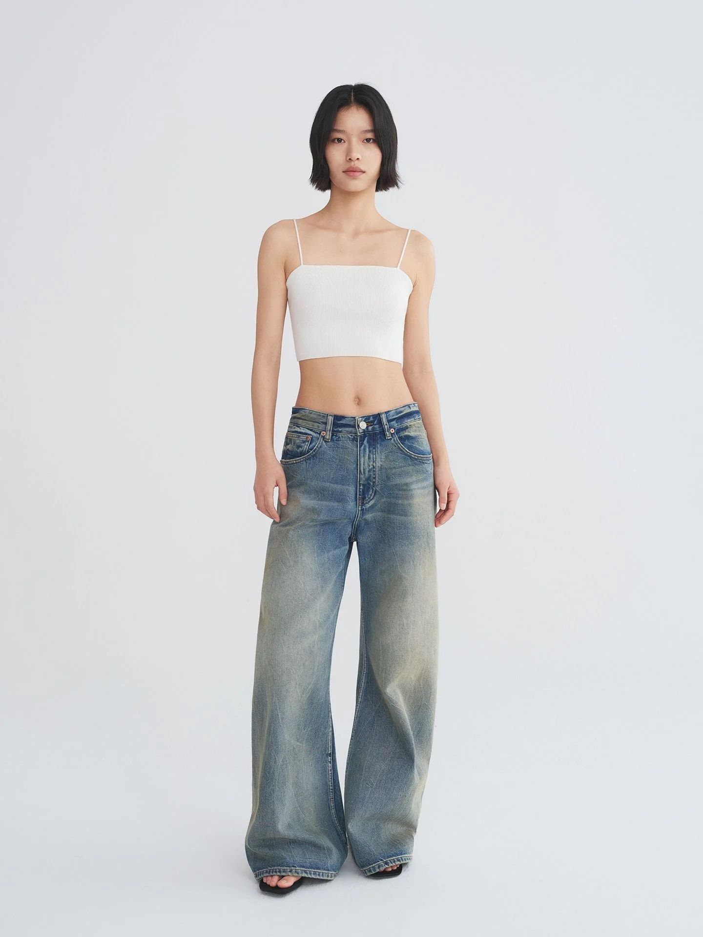 Ribbed Strap Camisole - Image 3