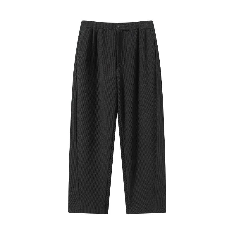 Ribbed Wide-Leg Trousers - Image 5