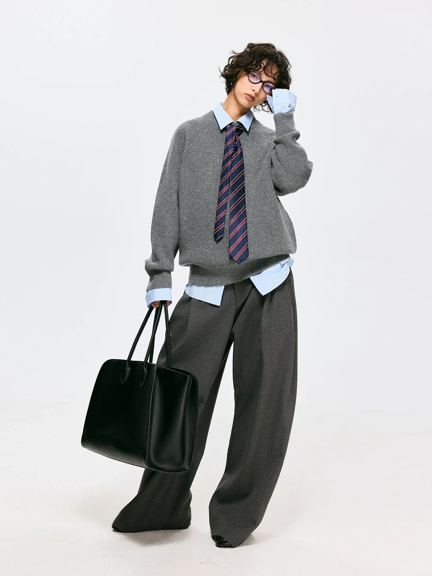 Ribbed Wool-Cashmere Raglan Sweater - Image 4
