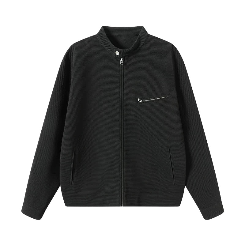 Ribbed Zip Jacket - Image 5