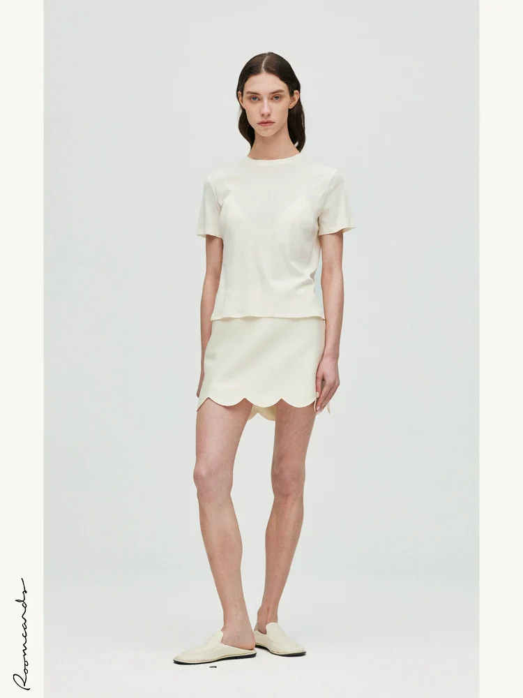 Ribbon-Back Cotton T-Shirt - Image 3