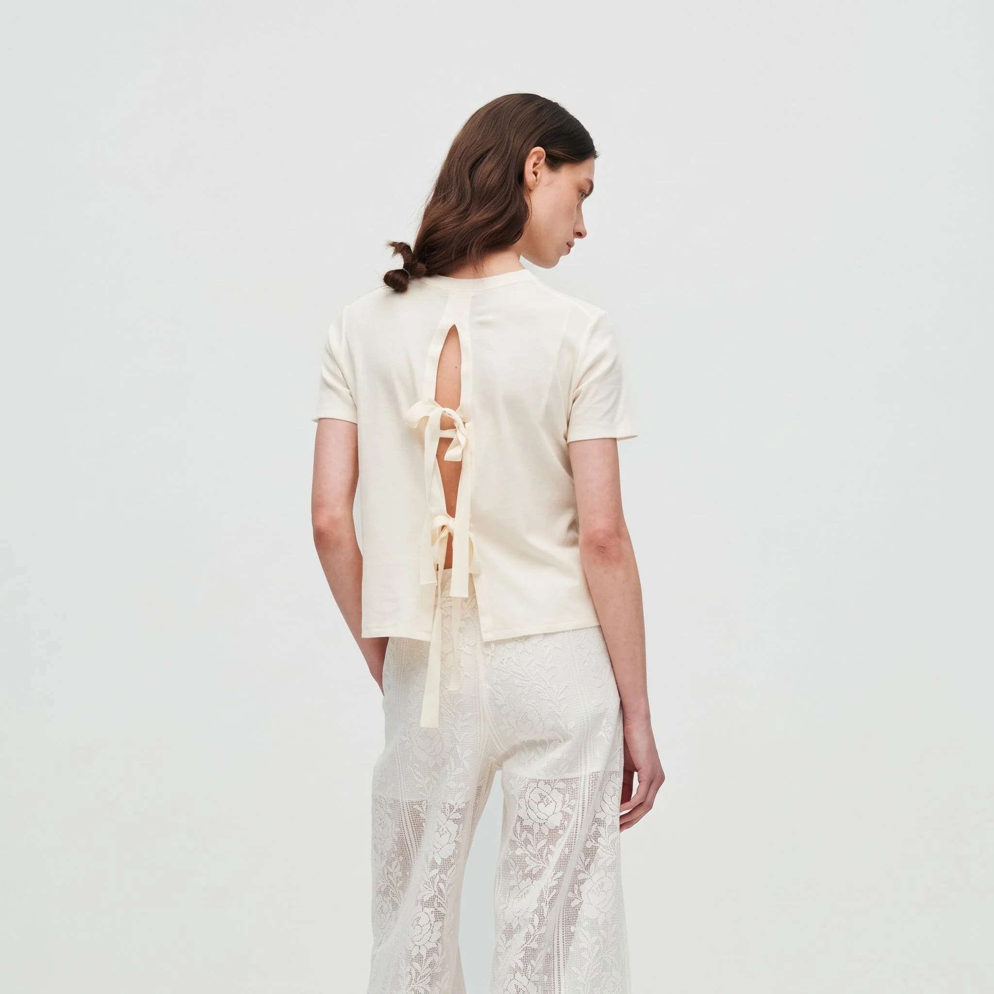 Ribbon Back Tee - Image 7