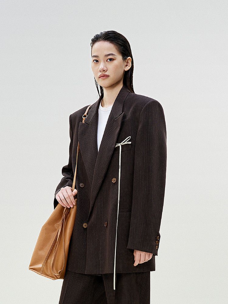 Ribbon Detail Blazer - Image 3