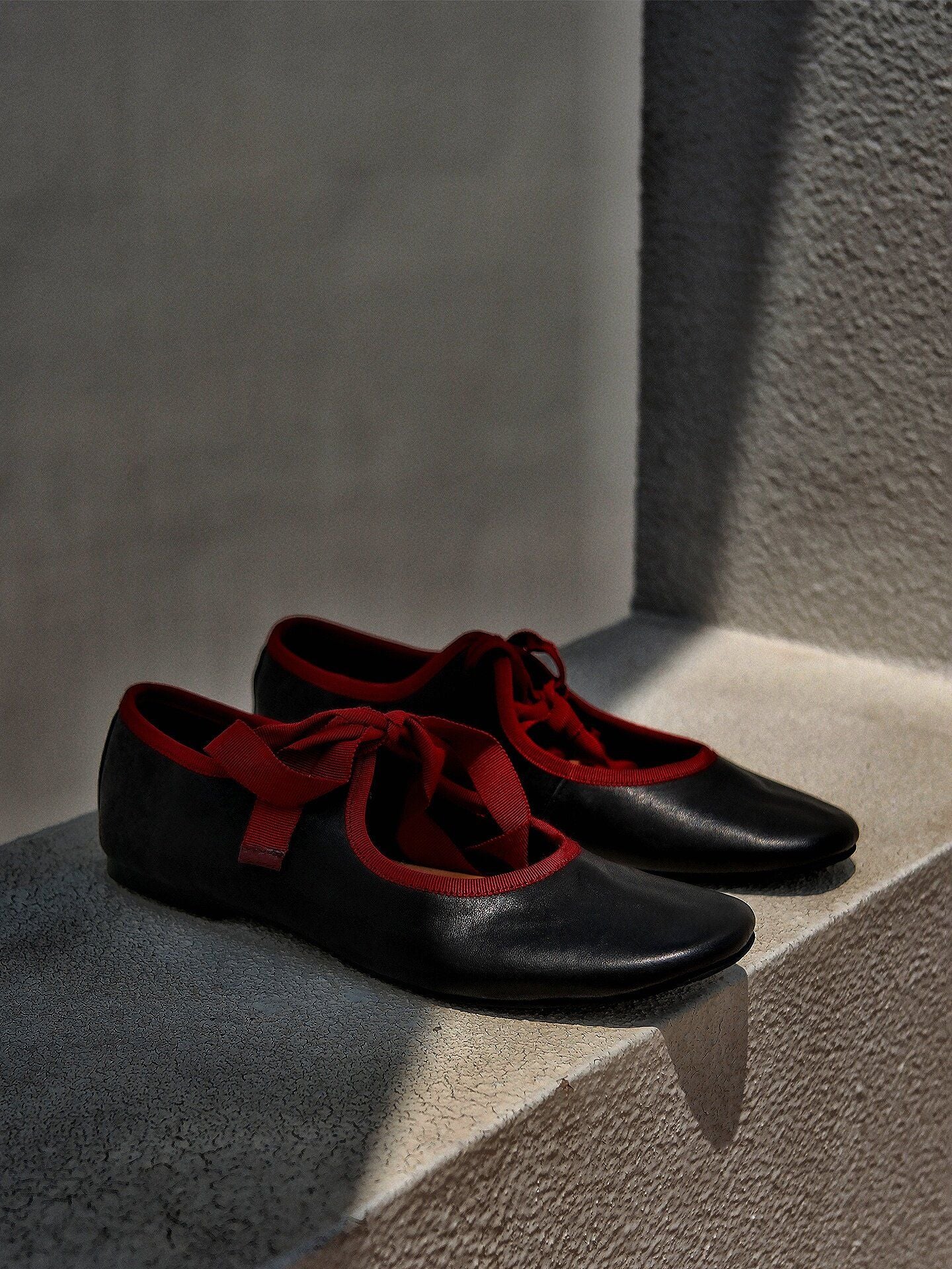 Ribbon Lace Ballet Flats - Image 8