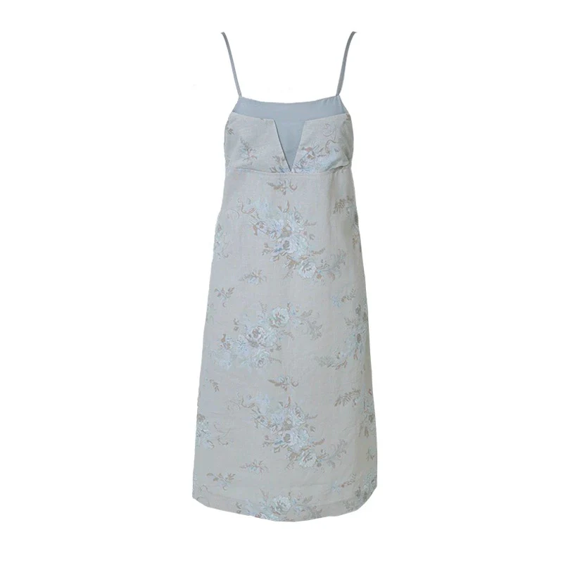 Rimless Floral Sling Dress - Image 11