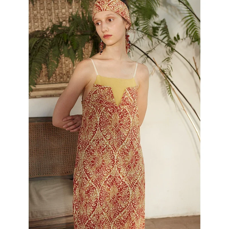 Rimless Floral Sling Dress - Image 2