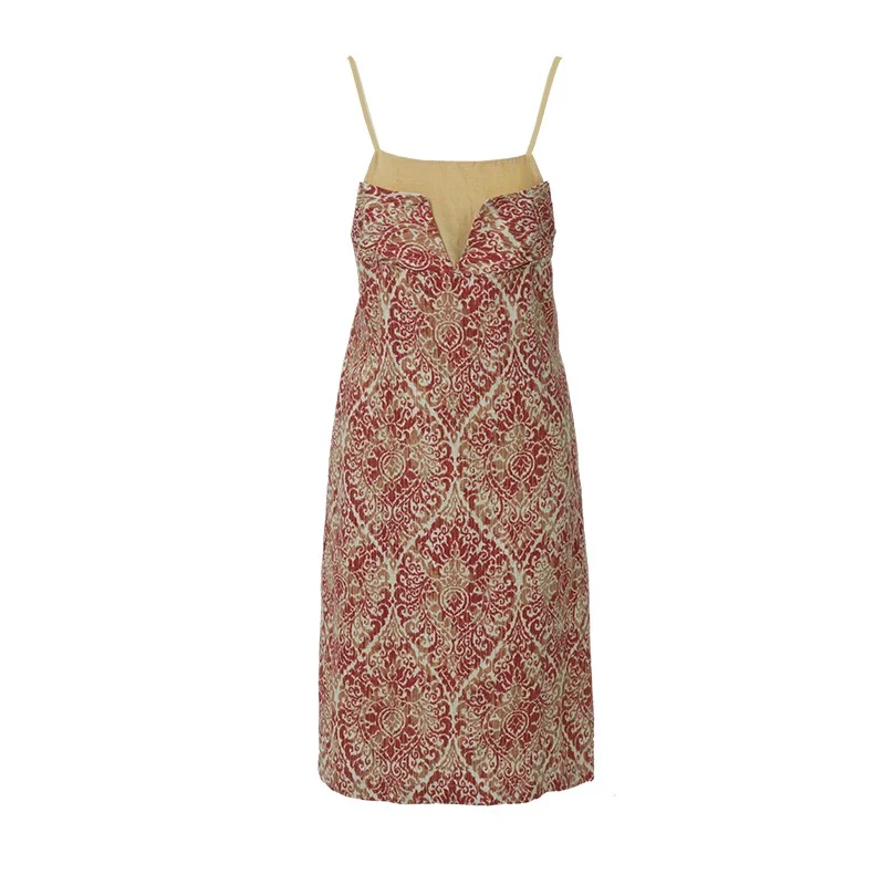 Rimless Floral Sling Dress - Image 9