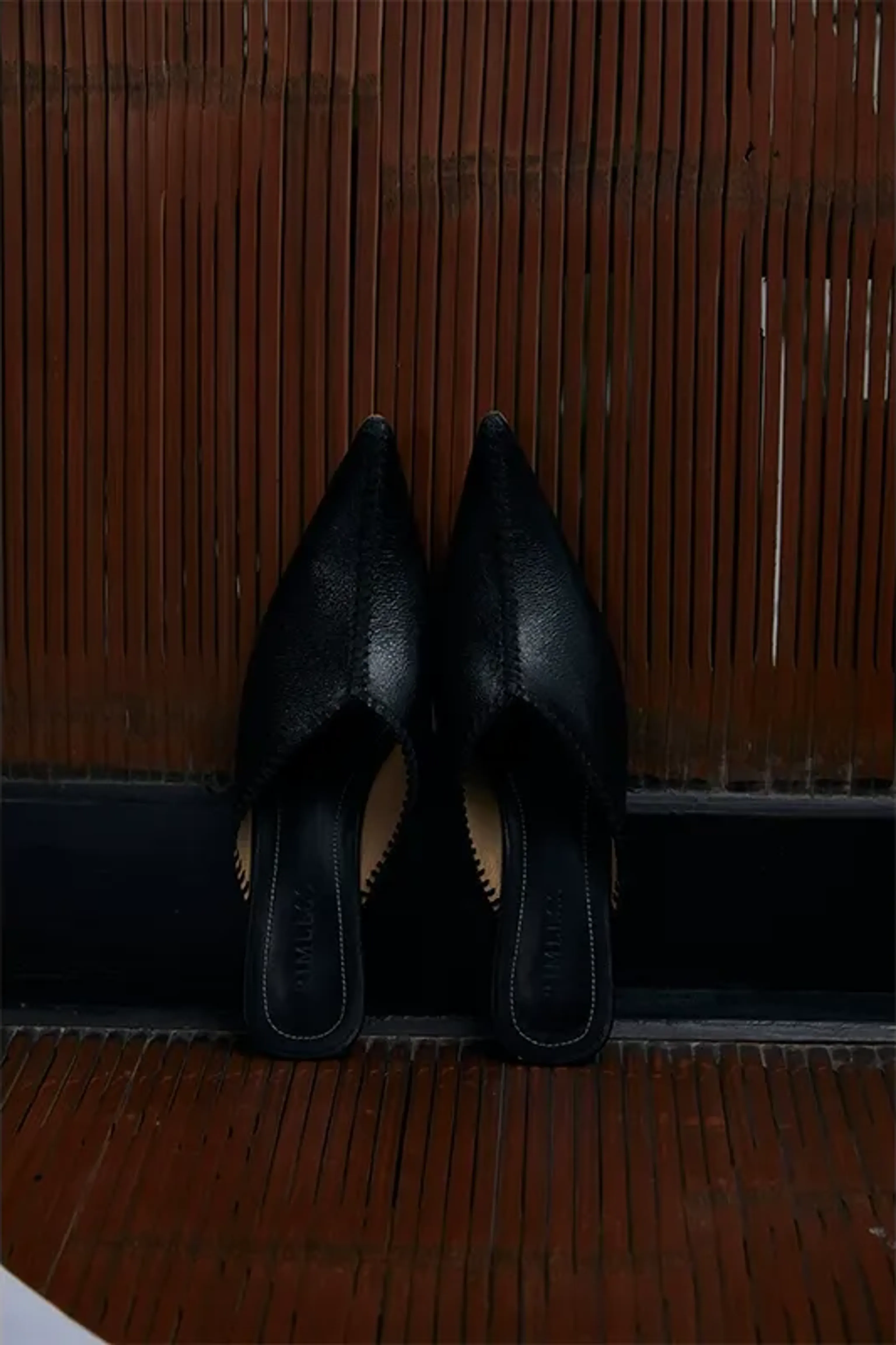 Rimless Pointed Toe Mules - Image 4