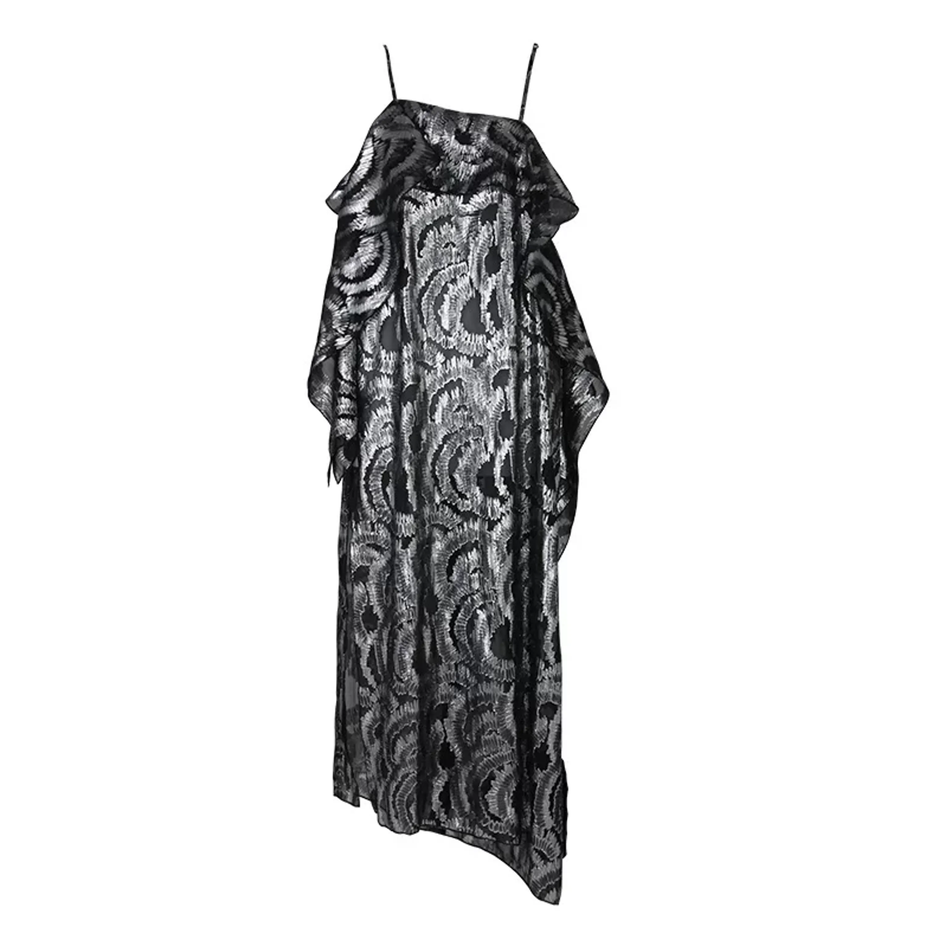 Rimless Romantic Silk Dress - Image 5